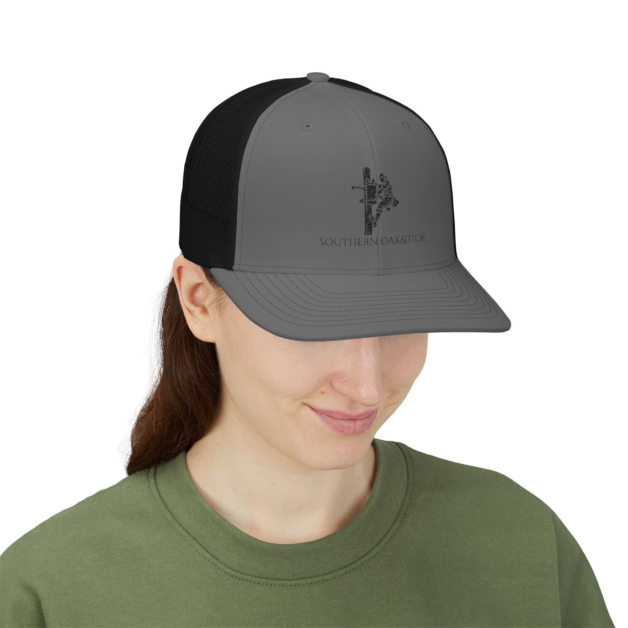 Embroidered Trucker Cap — Southern Lakeside Logo Snapback