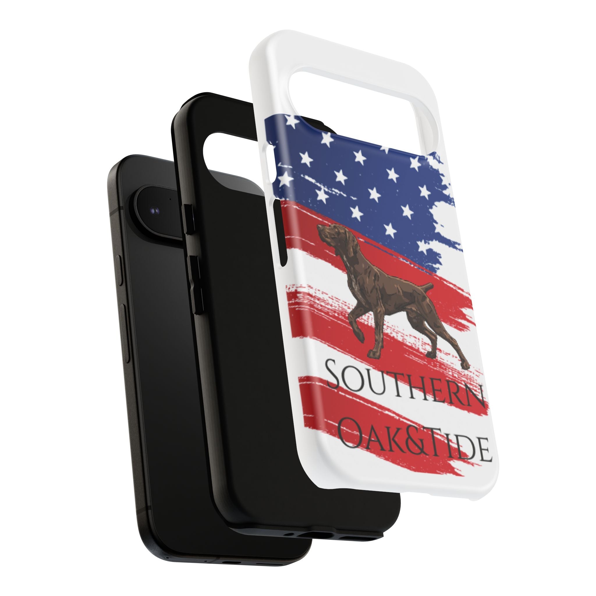 American Flag Pointer Dog phone case | Tough Cases