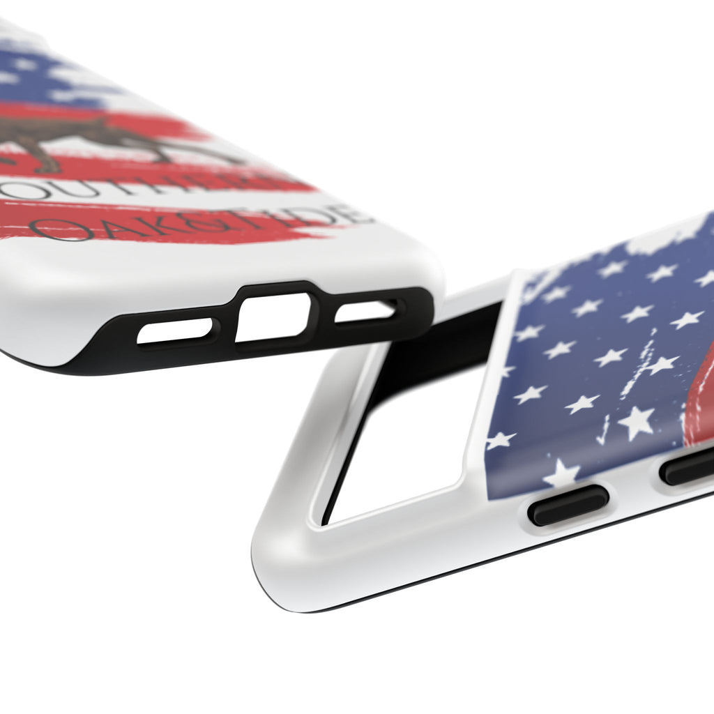 American Flag Pointer Dog phone case | Tough Cases