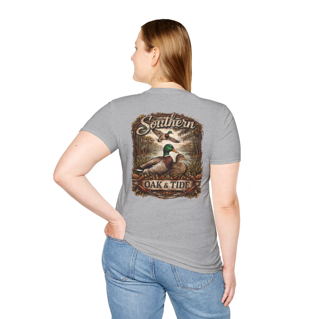 Southern Oak & Tide Duck Hunting T-Shirt