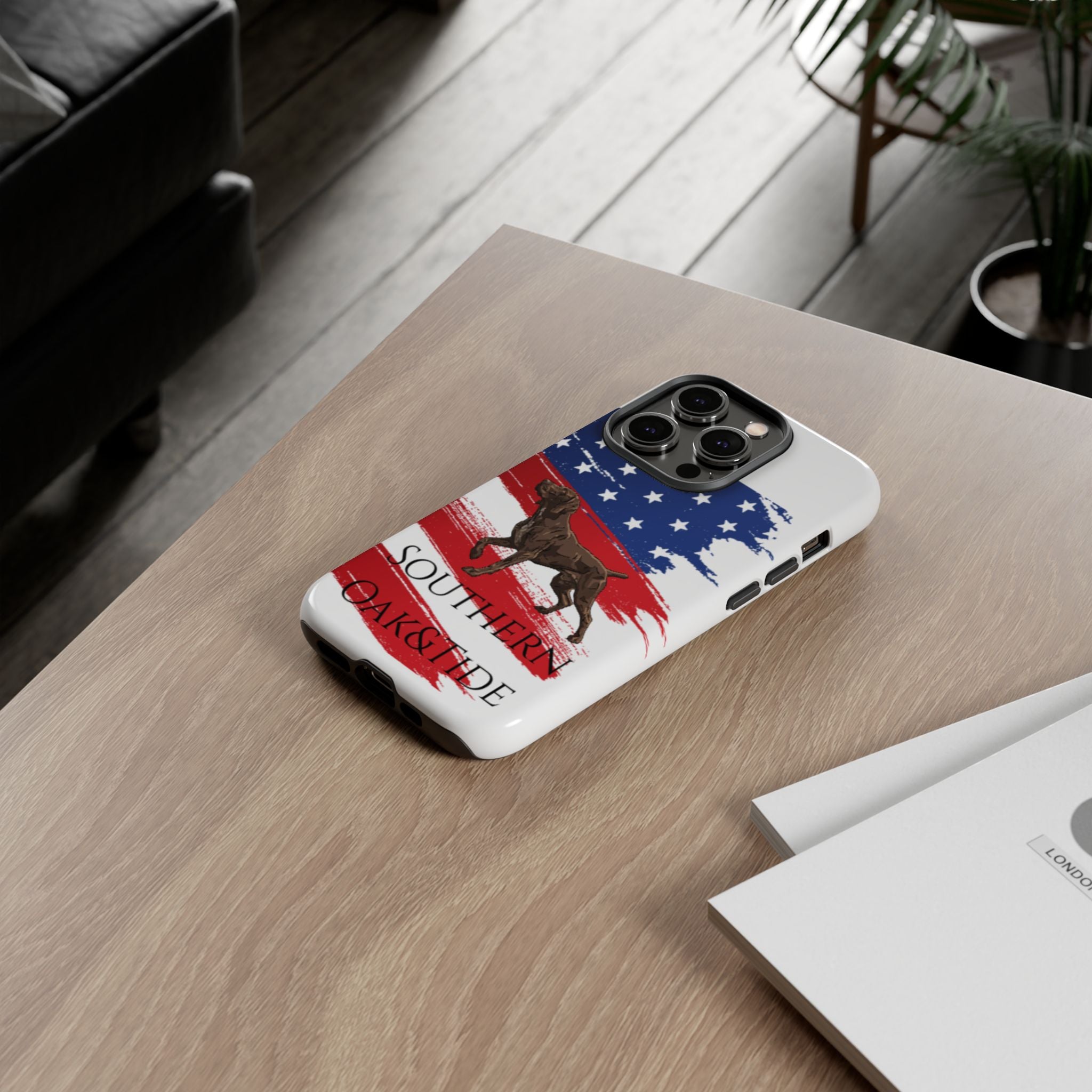 American Flag Pointer Dog phone case | Tough Cases