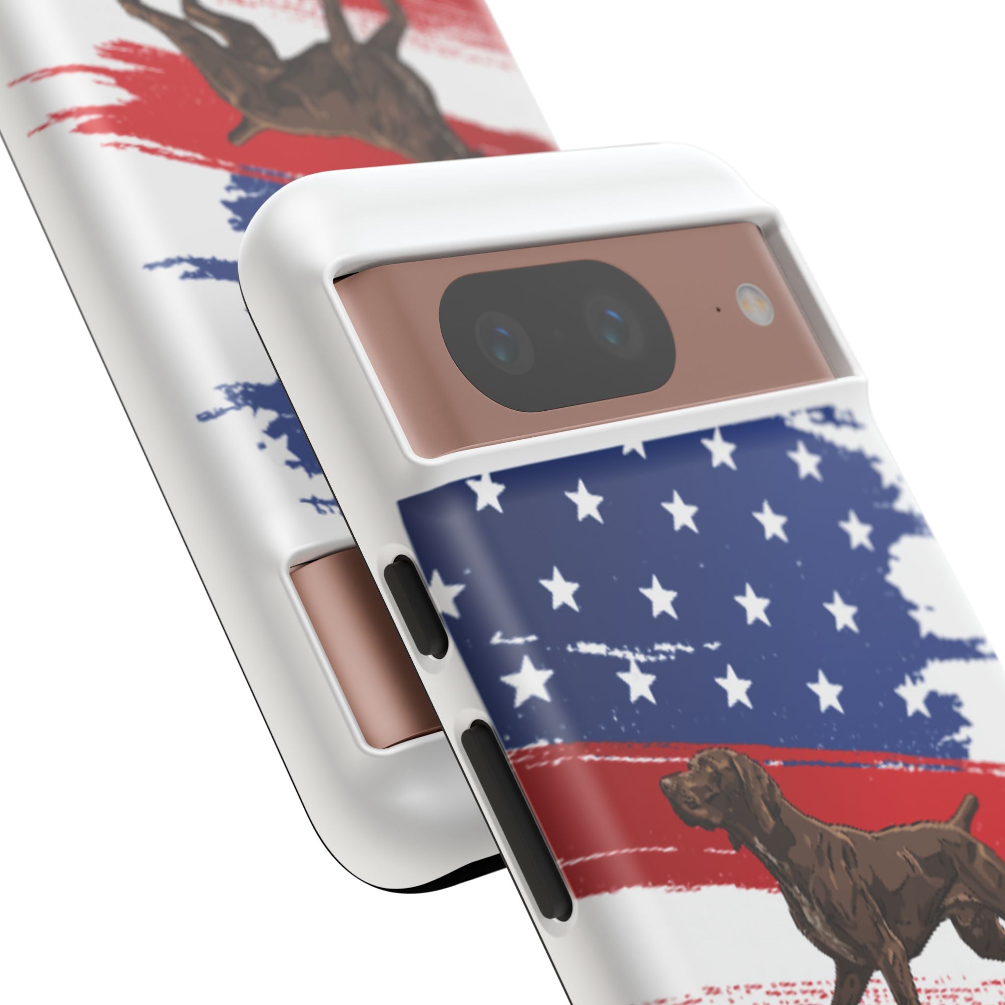 American Flag Pointer Dog phone case | Tough Cases