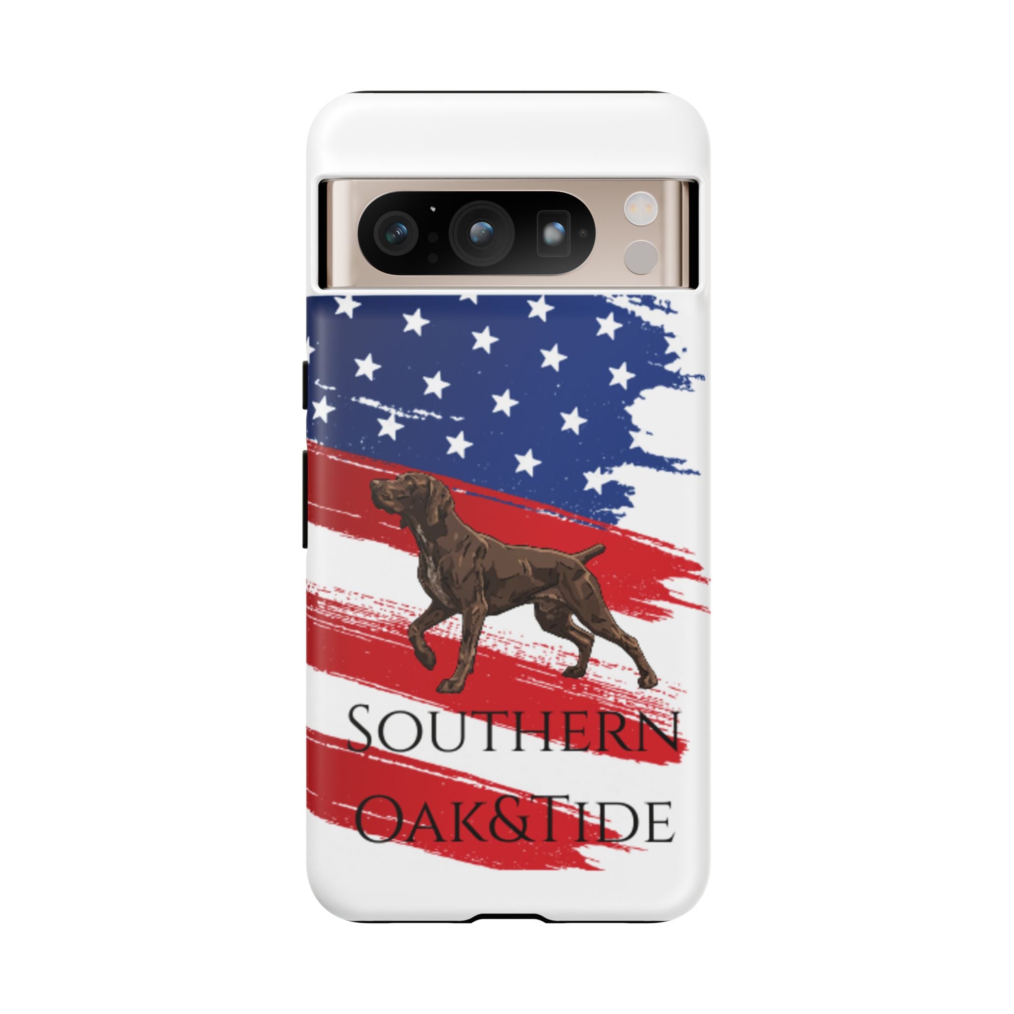 American Flag Pointer Dog phone case | Tough Cases