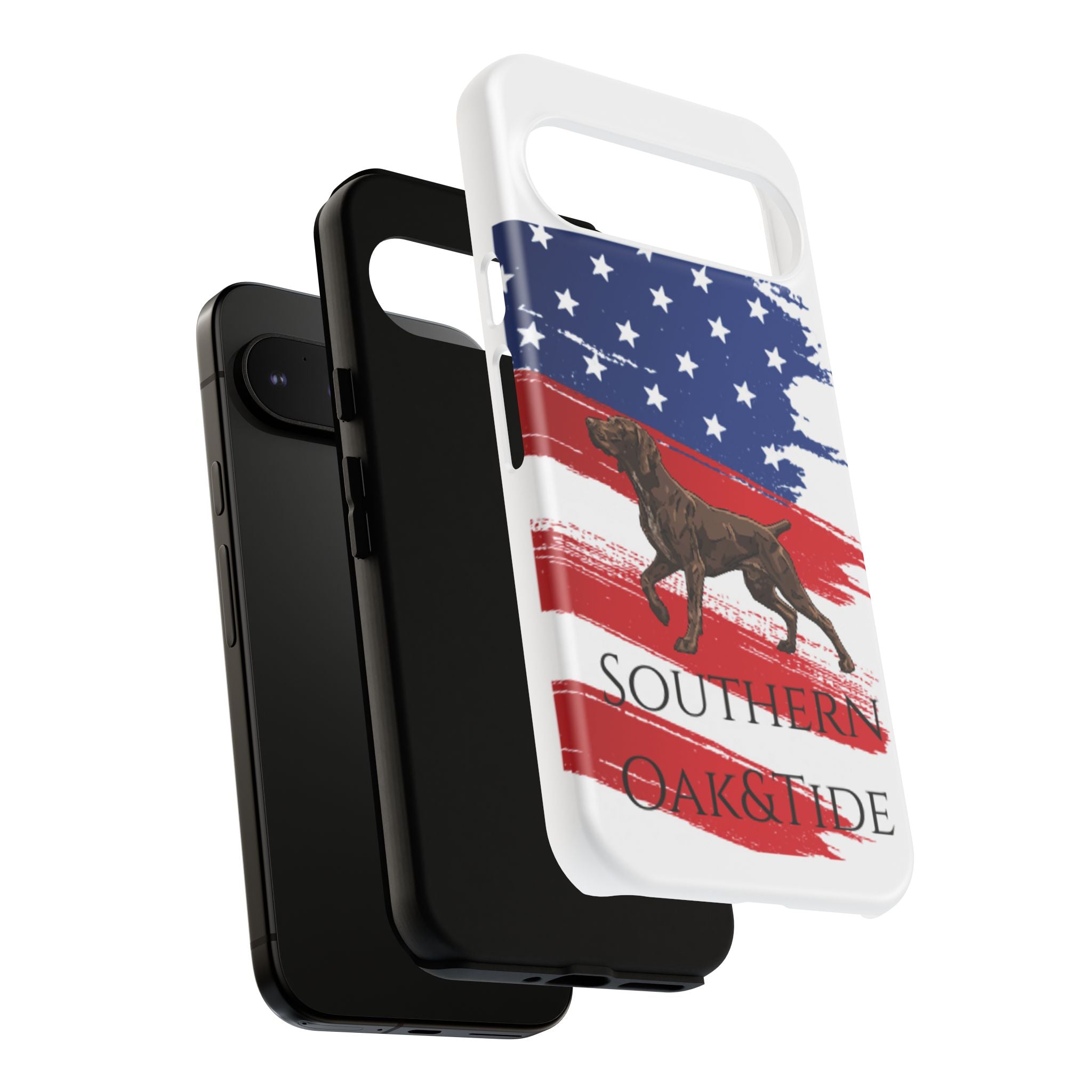 American Flag Pointer Dog phone case | Tough Cases
