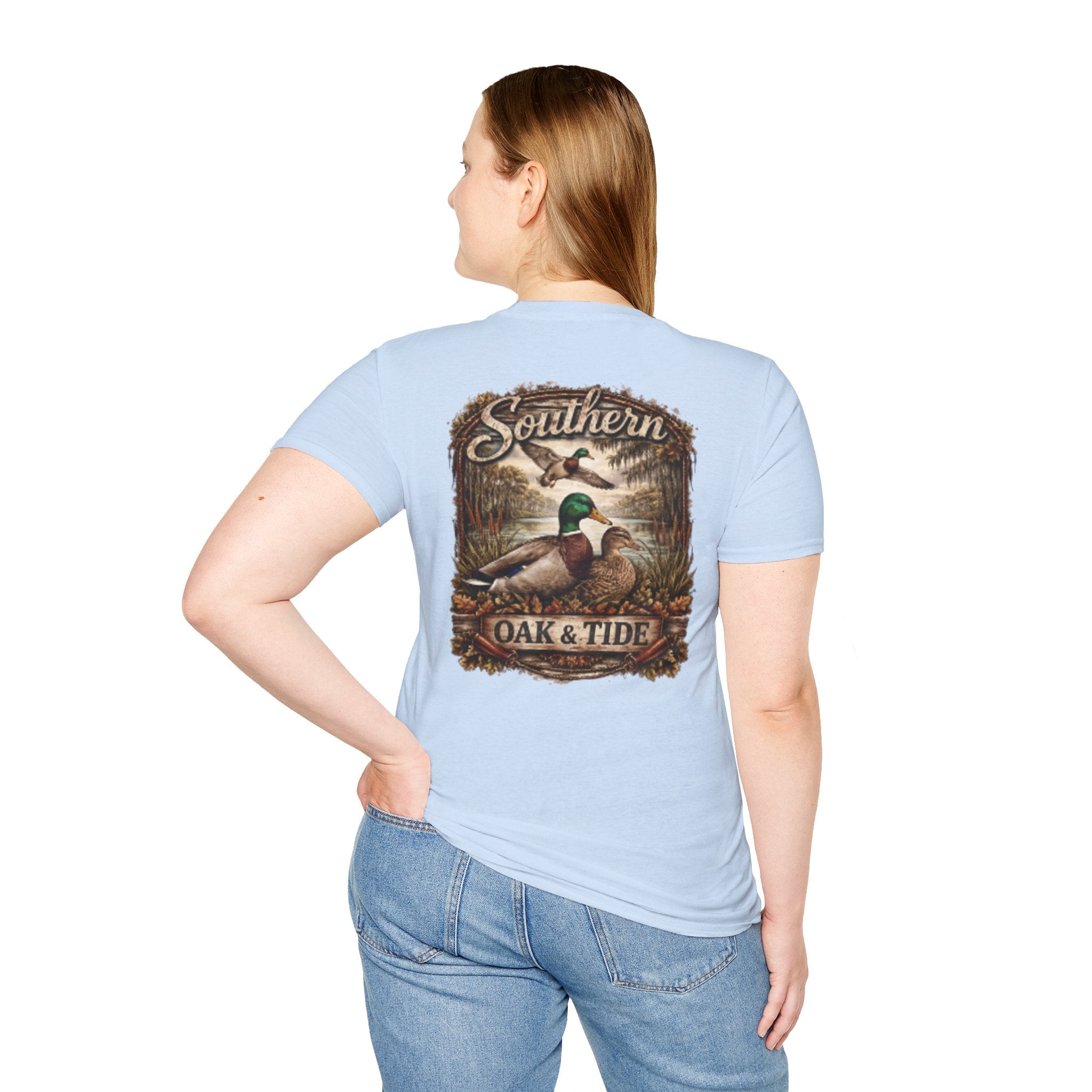 Southern Oak & Tide Duck Hunting T-Shirt