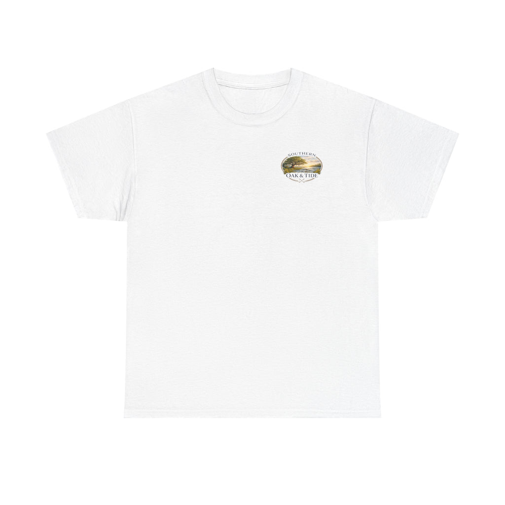 Unisex Heavy Cotton Tee (dog & ducks)