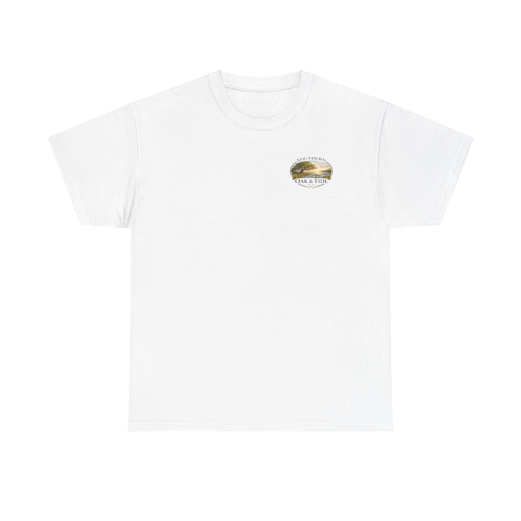 Unisex Heavy Cotton Tee (dog & ducks)
