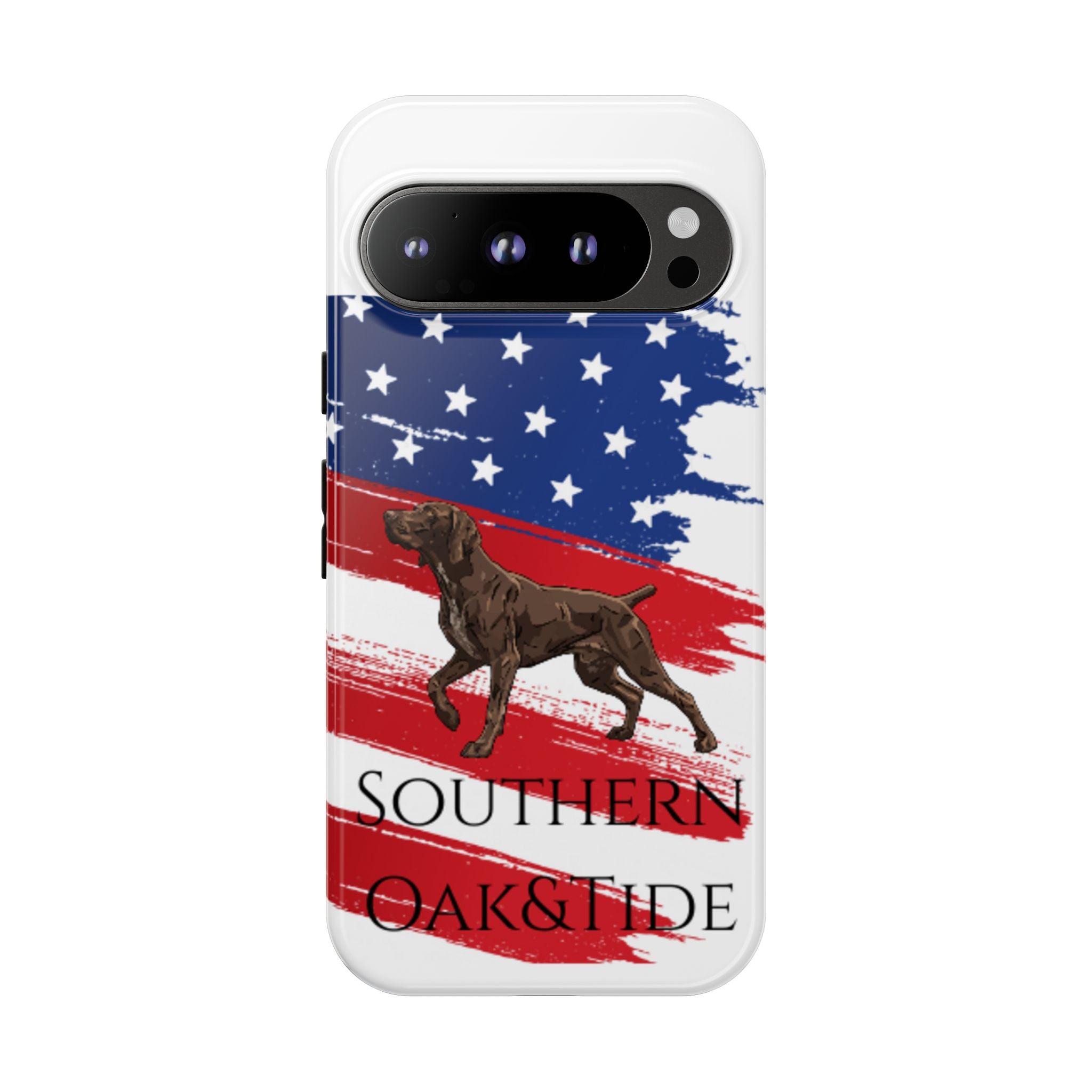 American Flag Pointer Dog phone case | Tough Cases