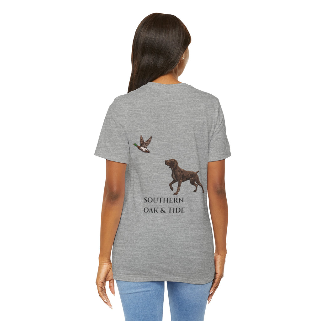 Southern Oak & Tide Hunting Dog T-Shirt