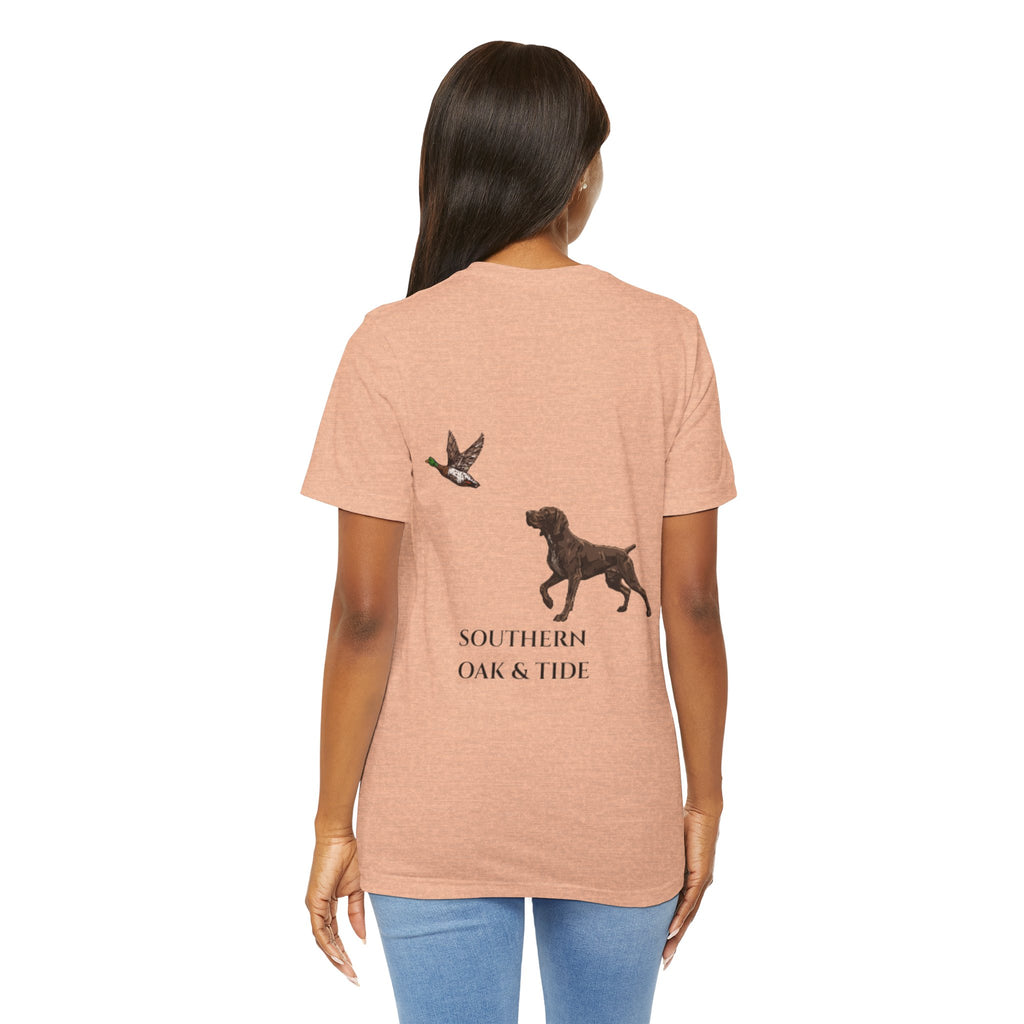 Southern Oak & Tide Hunting Dog T-Shirt