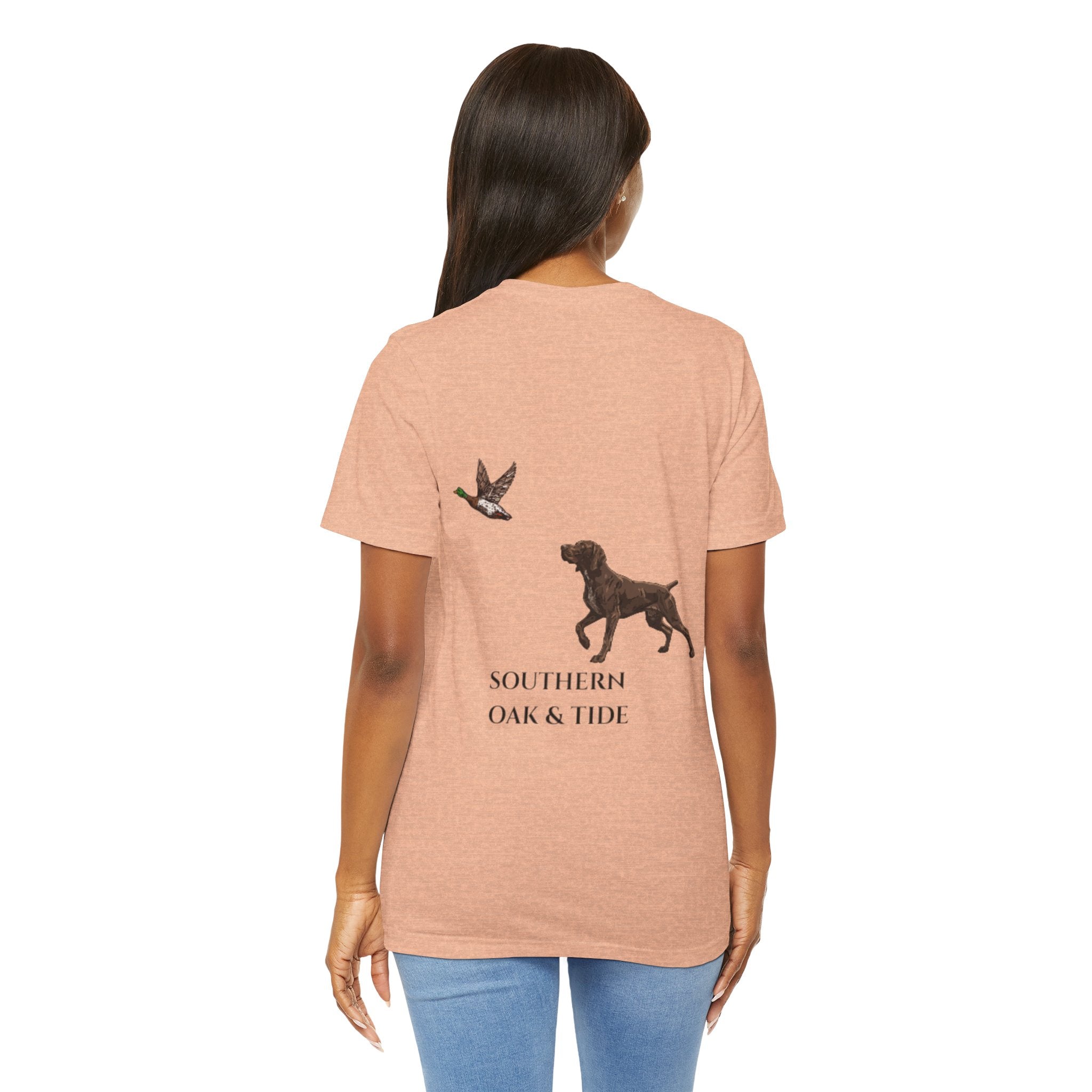 Southern Oak & Tide Hunting Dog T-Shirt