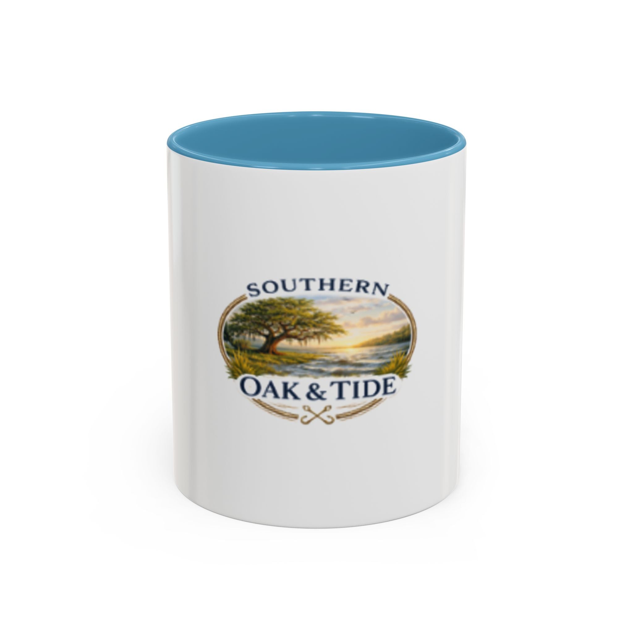 Southern Oak & Tide Mug | Coastal Oak Tree Scenic Coffee Cup