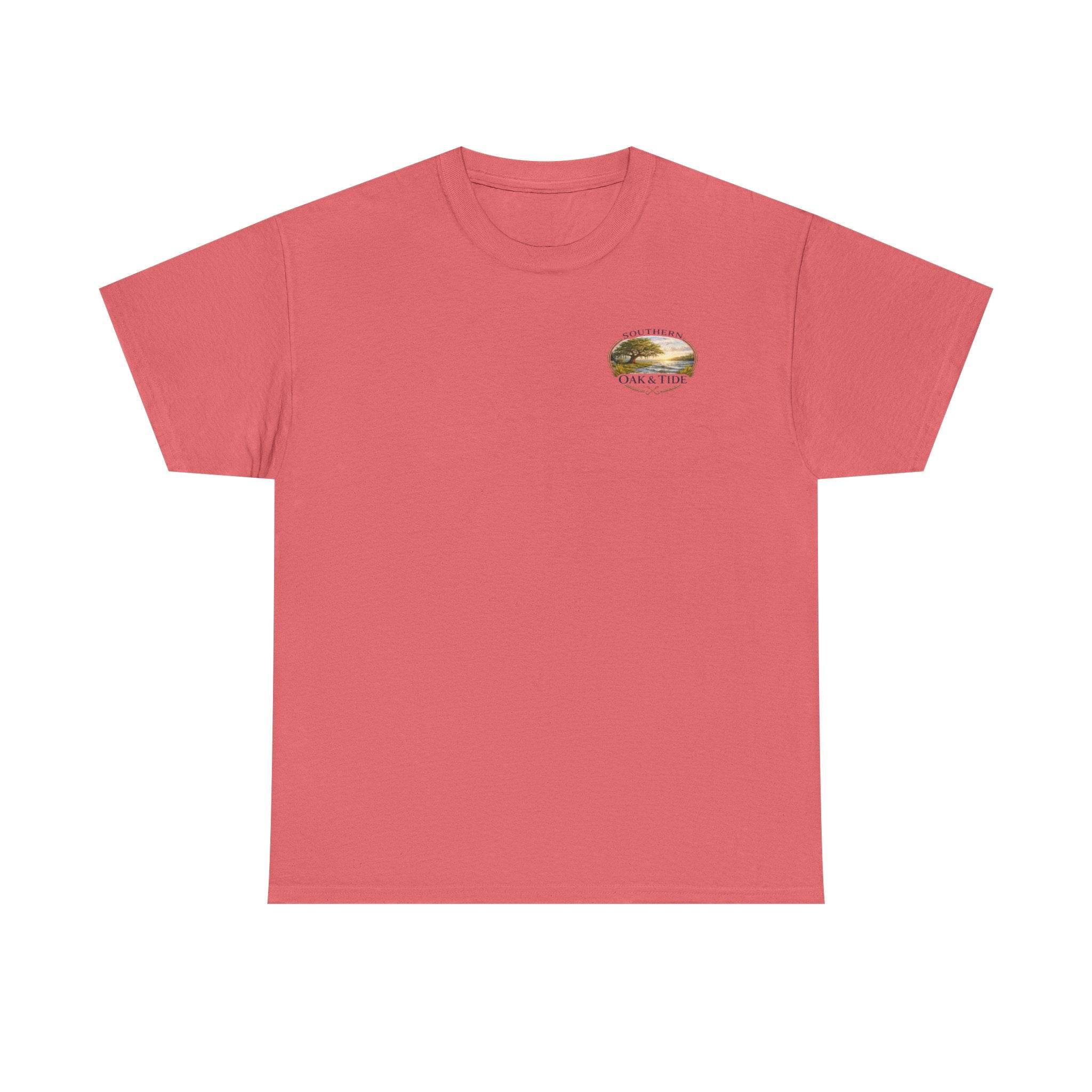 Unisex Heavy Cotton Tee (dog & ducks)