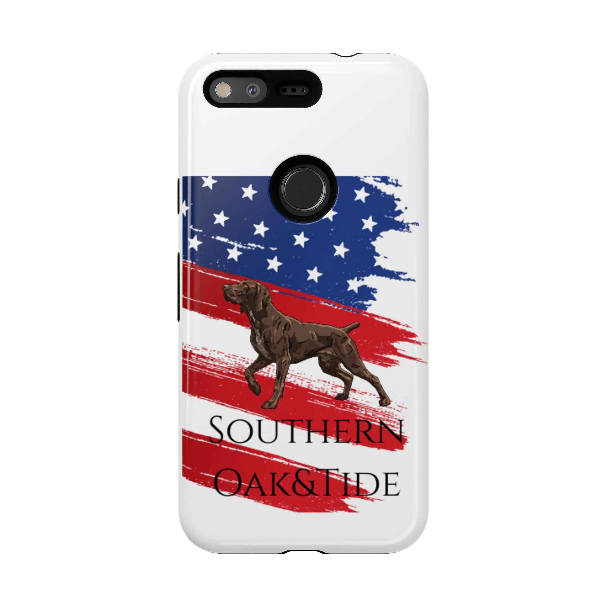 American Flag Pointer Dog phone case | Tough Cases