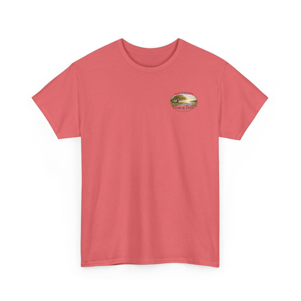 Unisex Heavy Cotton Tee (dog & ducks)