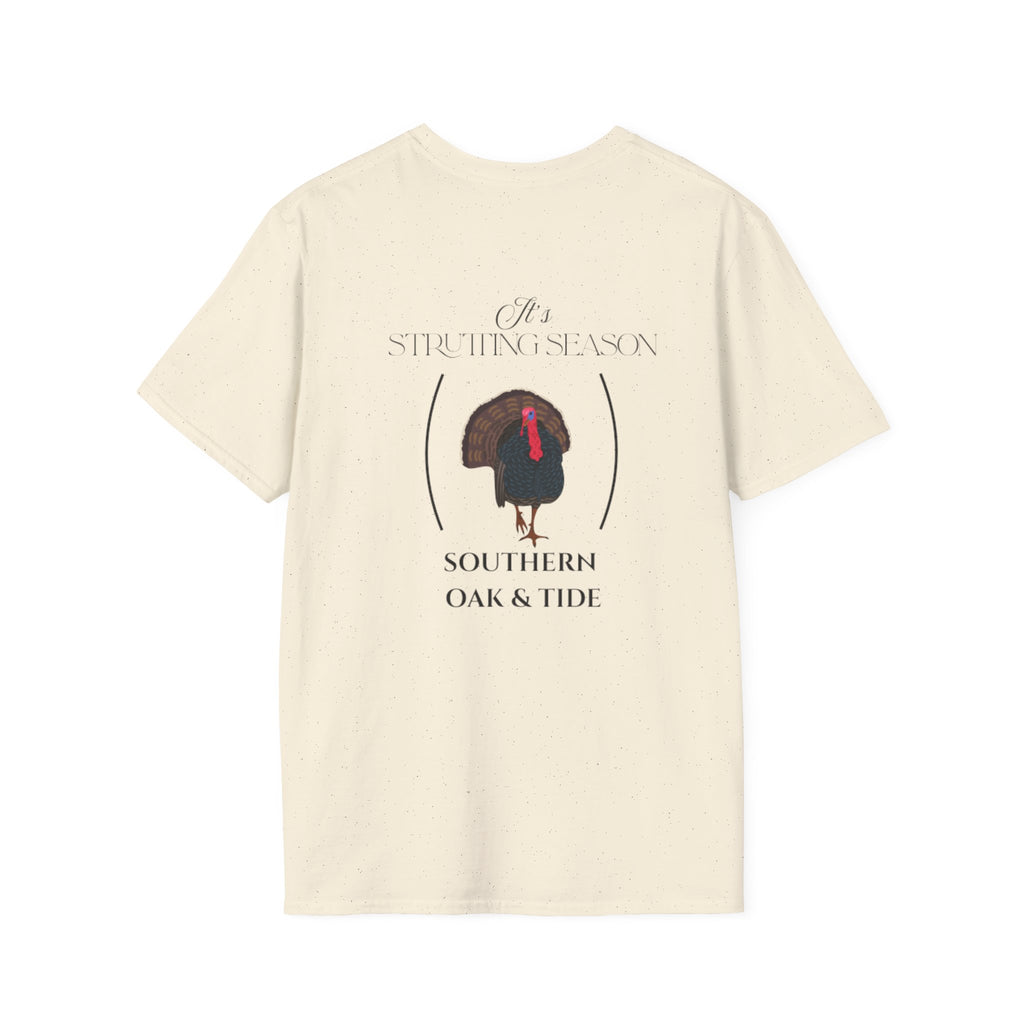 Southern Oak & Tide Turkey T-Shirt | Thanksgiving Poultry Graphic