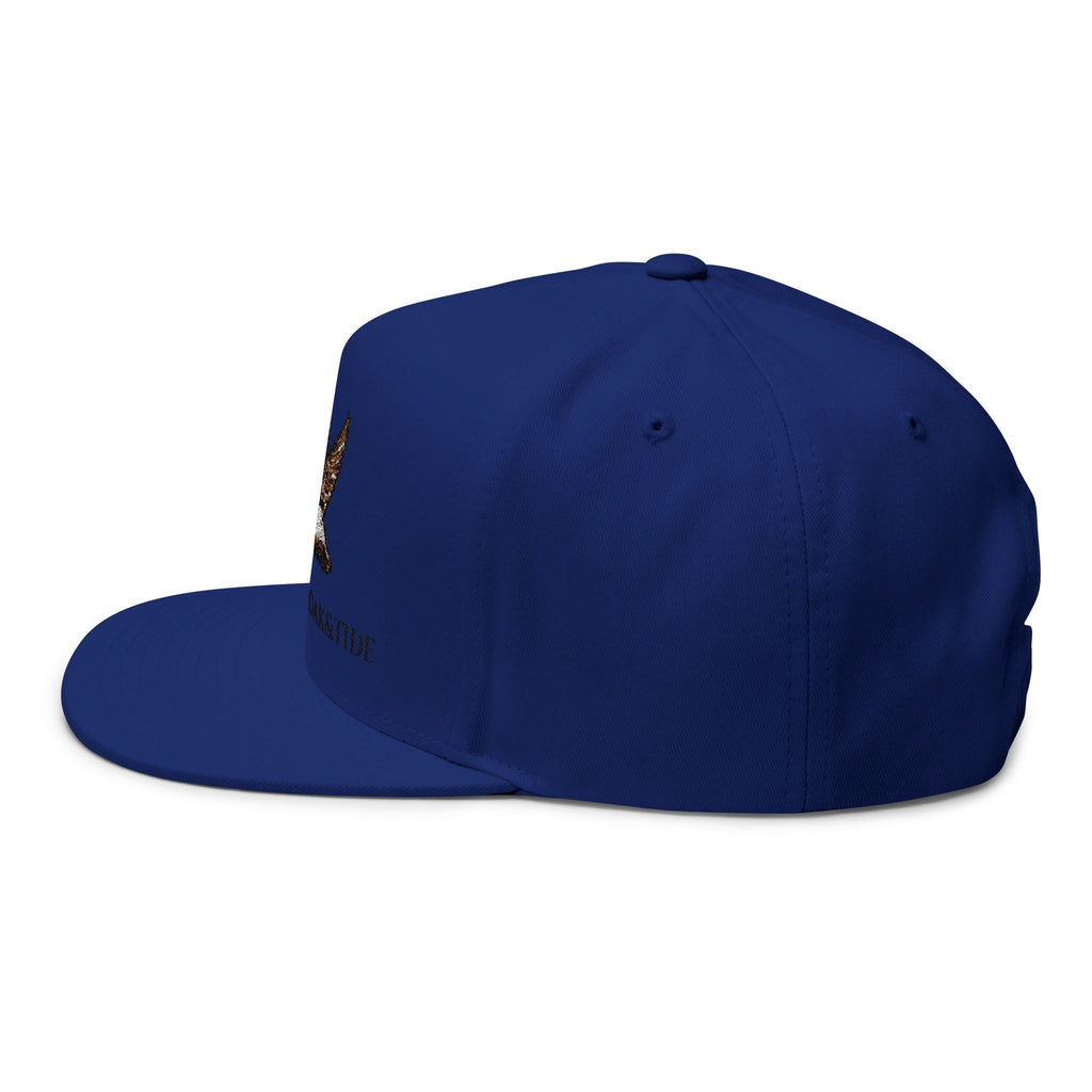 Duck Embroidered Flat Bill Cap — Southern Oak & Tide Logo