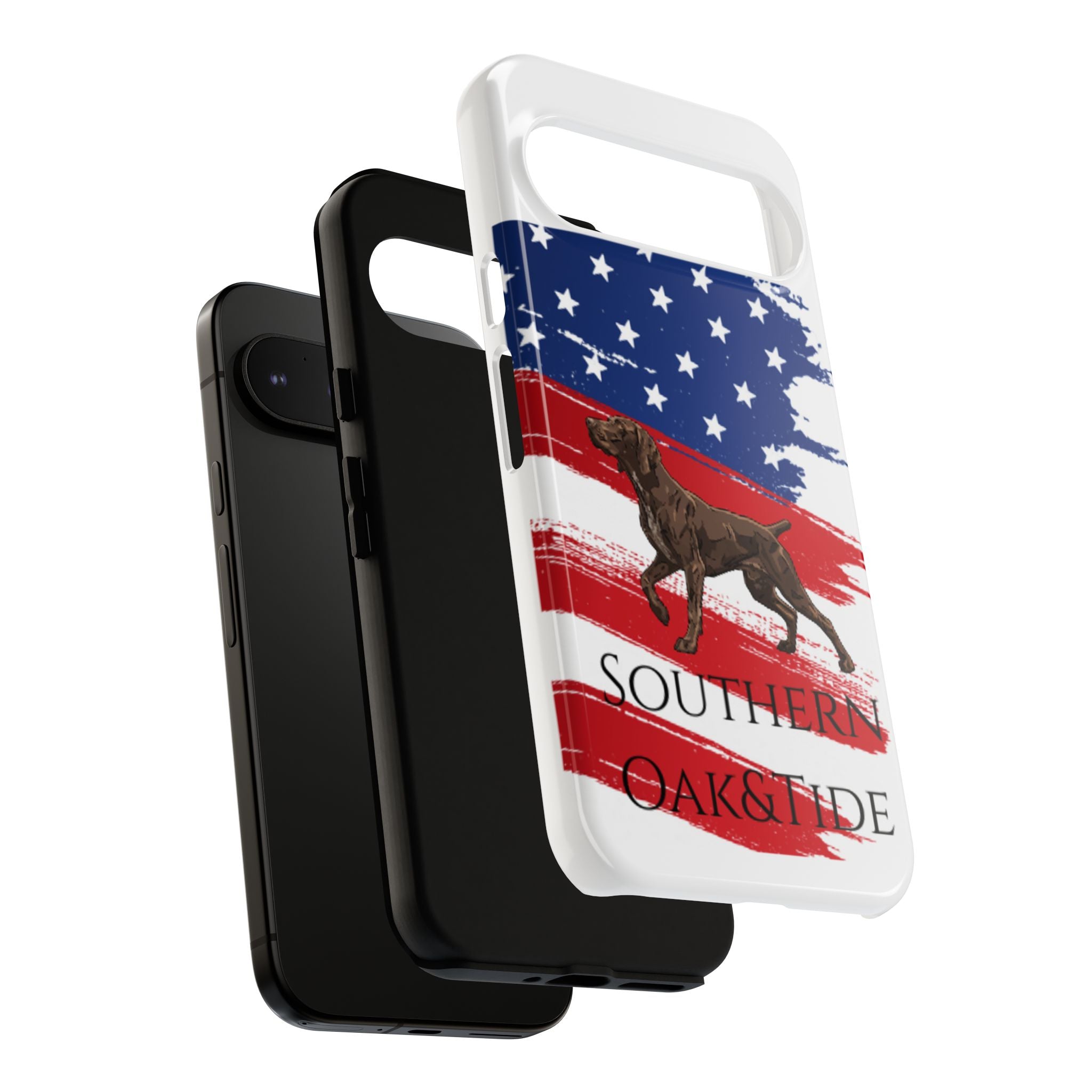 American Flag Pointer Dog phone case | Tough Cases
