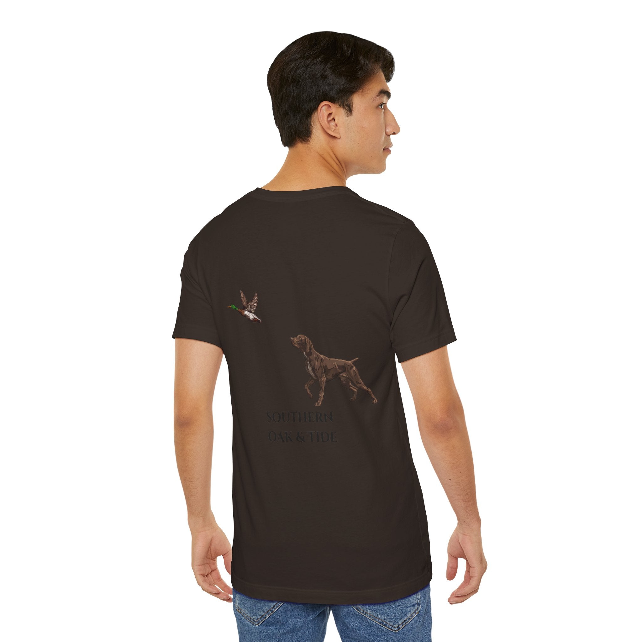 Southern Oak & Tide Hunting Dog T-Shirt