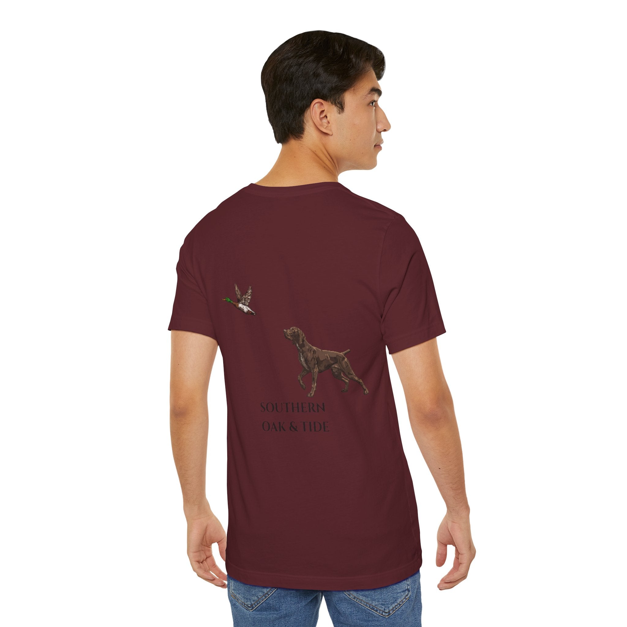 Southern Oak & Tide Hunting Dog T-Shirt