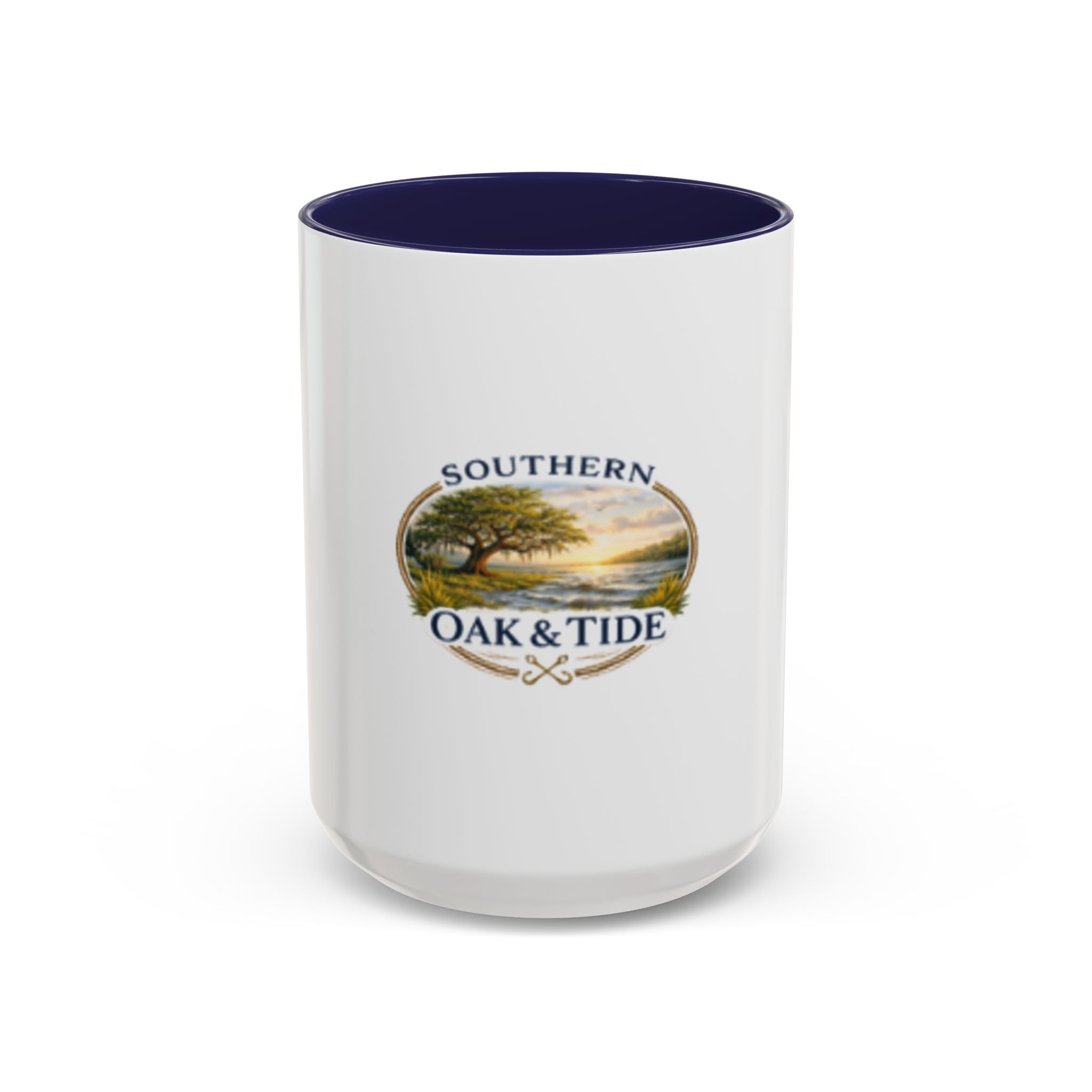 Southern Oak & Tide Mug | Coastal Oak Tree Scenic Coffee Cup