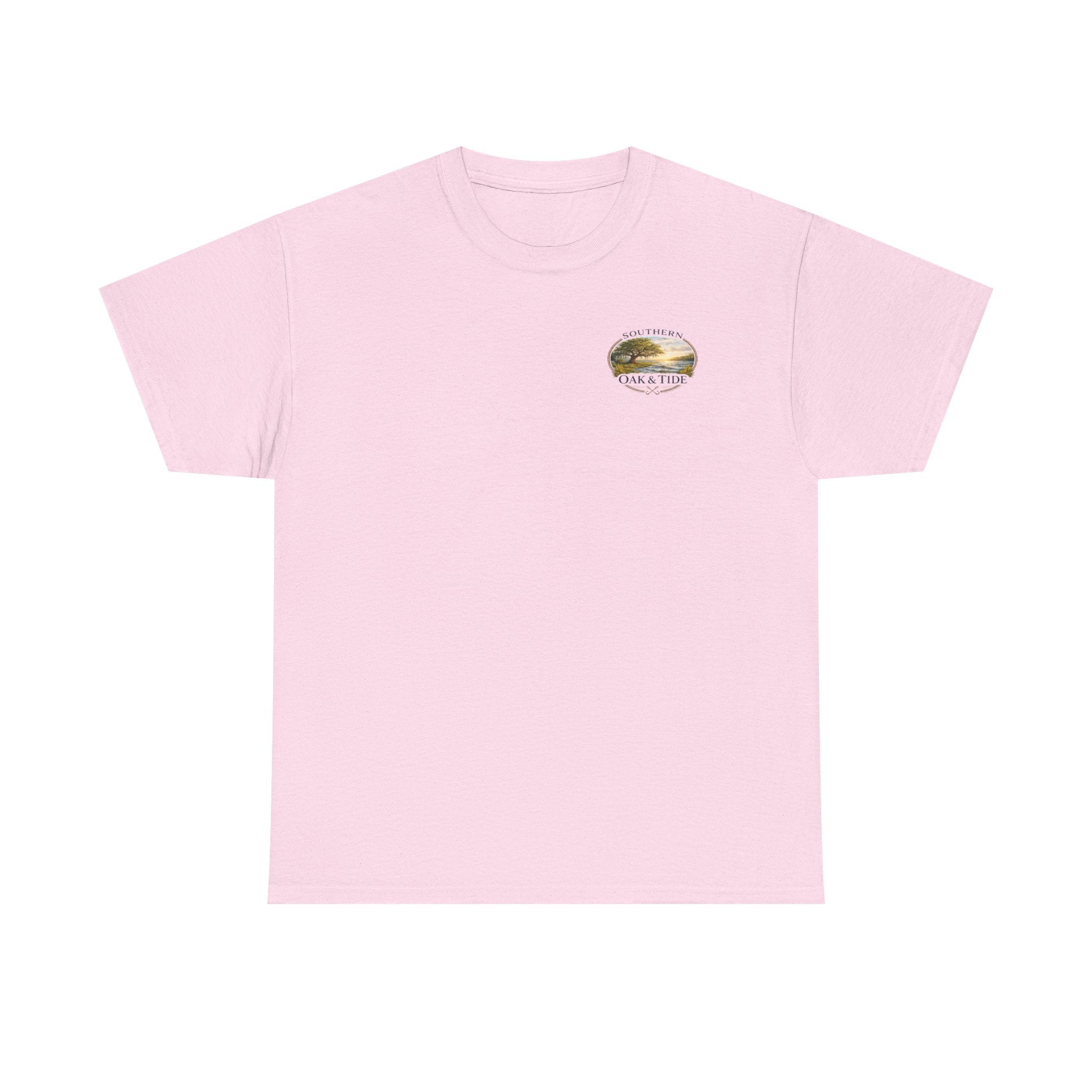 Unisex Heavy Cotton Tee (dog & ducks)