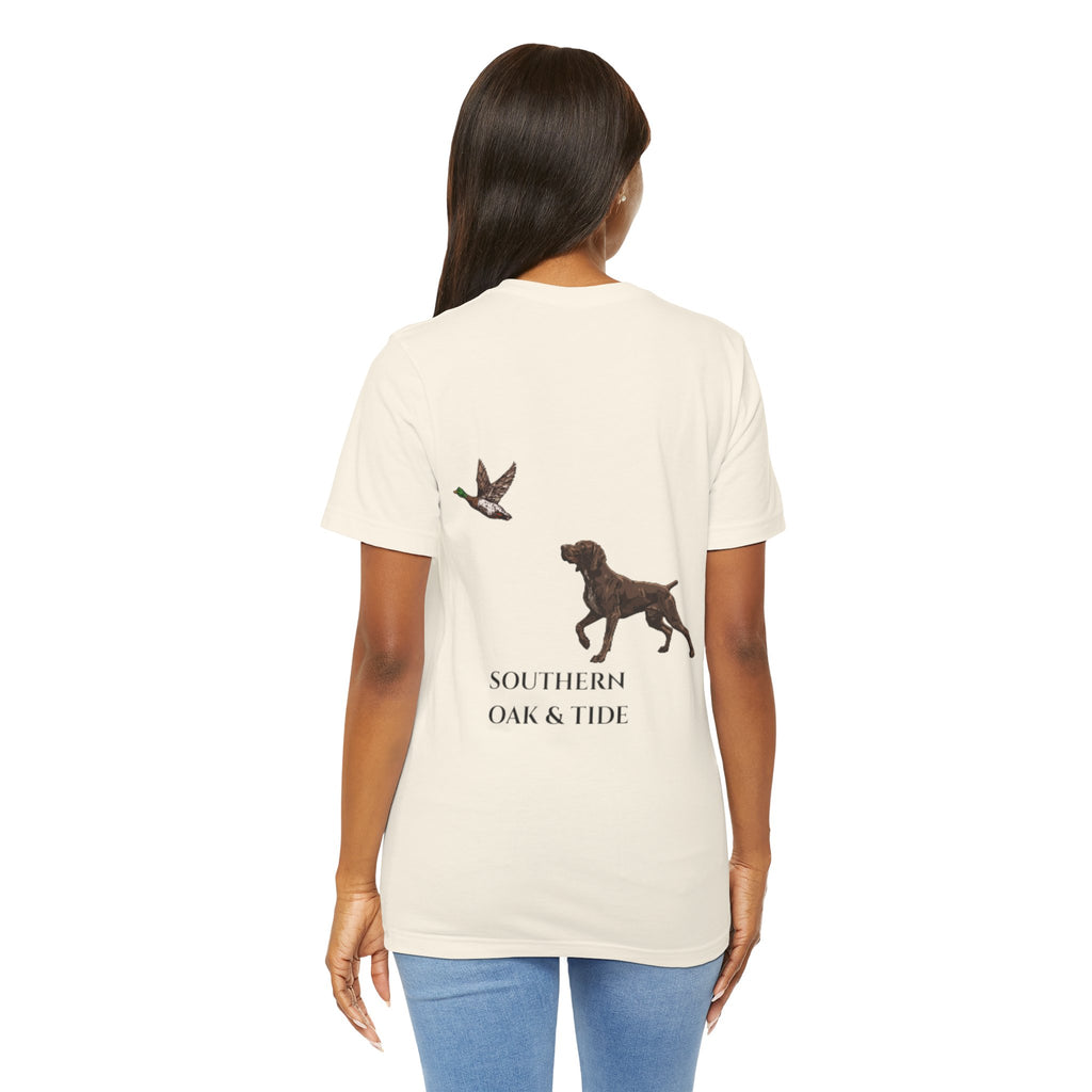 Southern Oak & Tide Hunting Dog T-Shirt