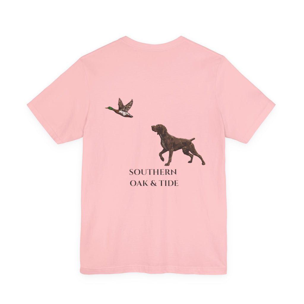 Southern Oak & Tide Hunting Dog T-Shirt