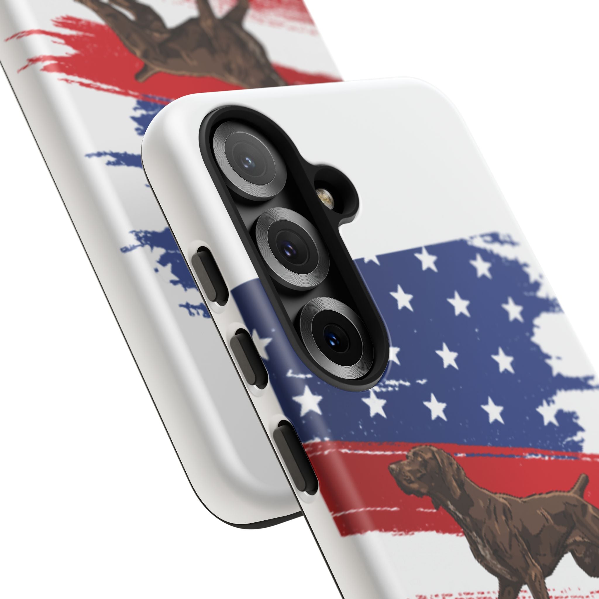 American Flag Pointer Dog phone case | Tough Cases