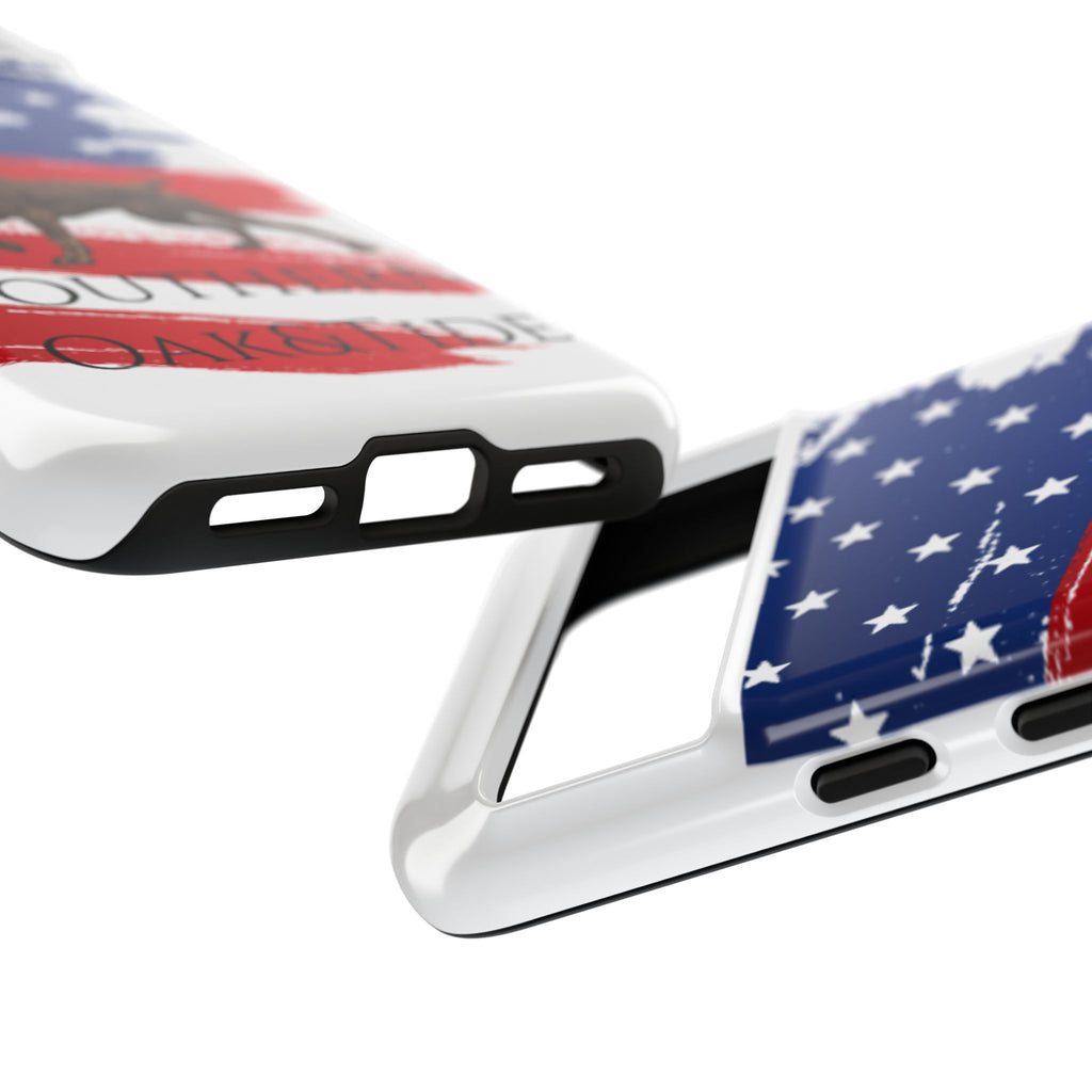 American Flag Pointer Dog phone case | Tough Cases