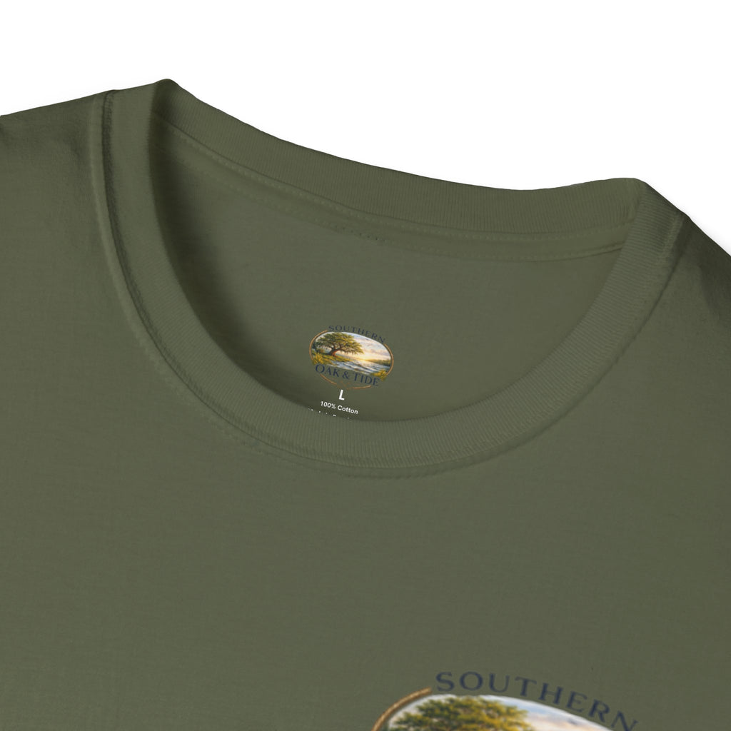 Southern Oak & Tide T-Shirt | Coastal Marsh Design, Logo Tee