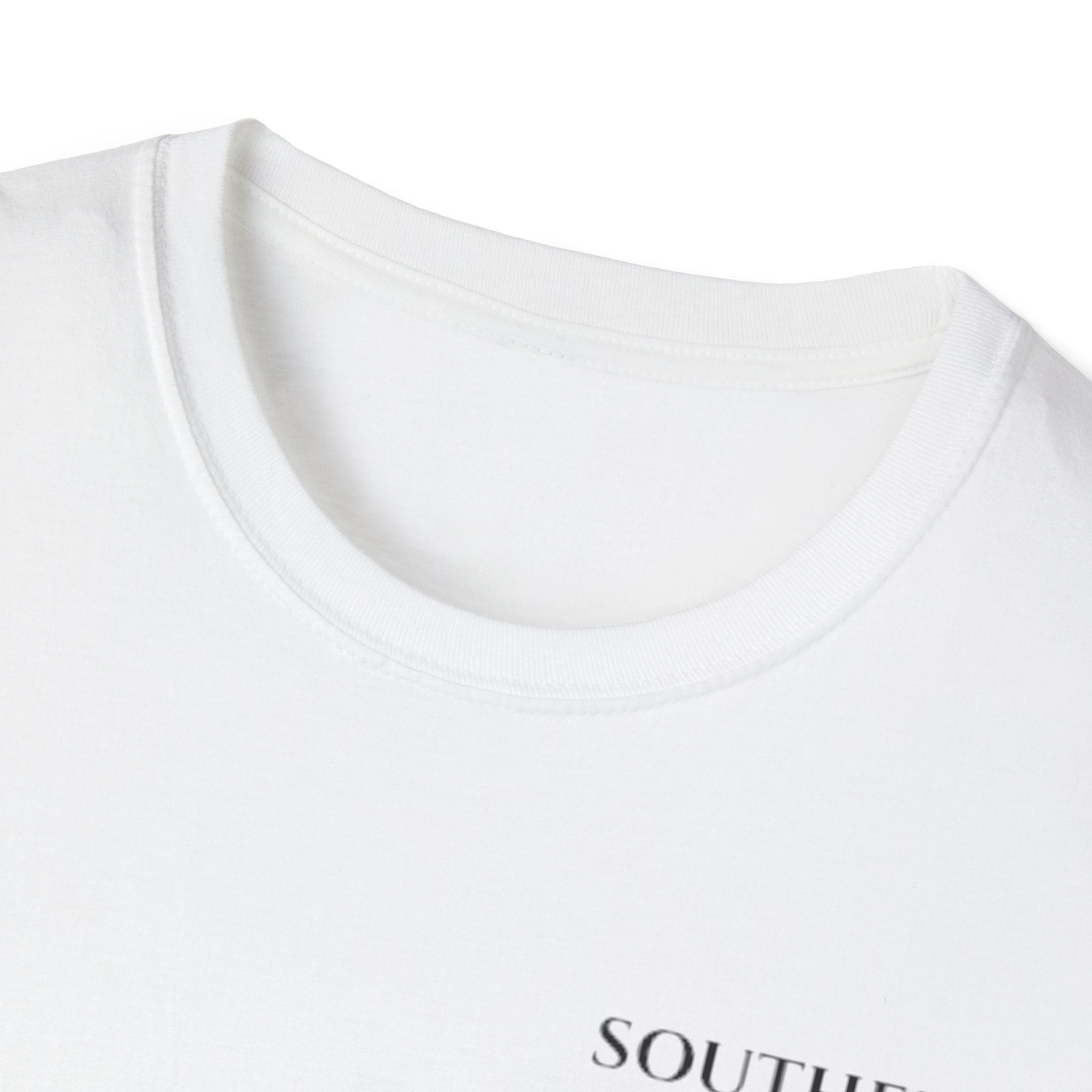 Southern Oaktide Fishing Tee — Sunset Boat Graphic T-Shirt