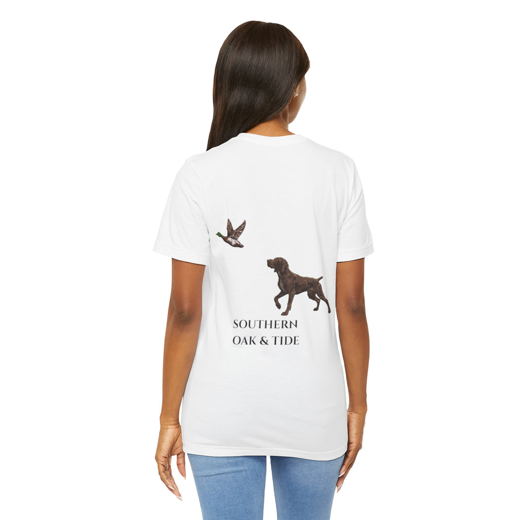 Southern Oak & Tide Hunting Dog T-Shirt