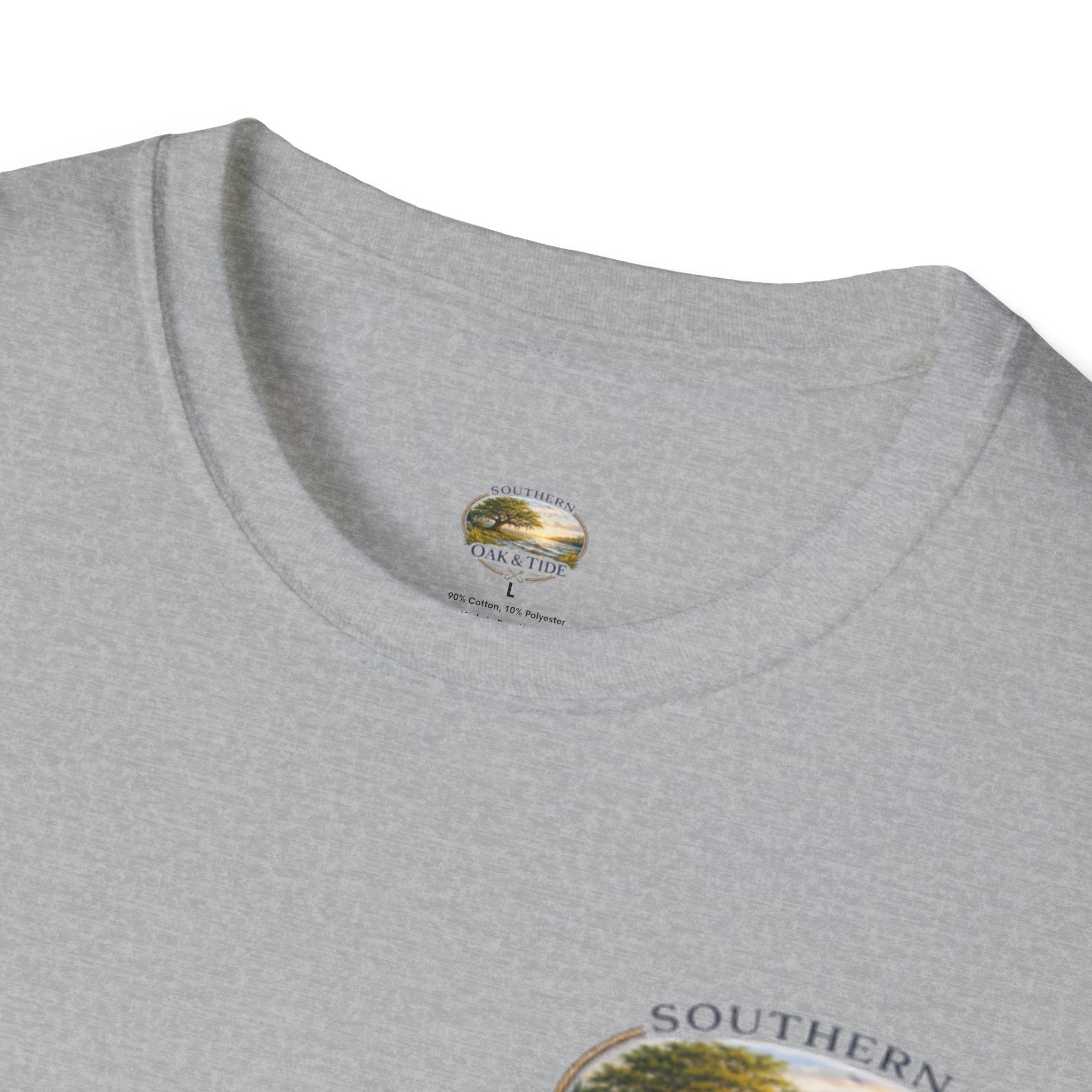 Southern Oak & Tide T-Shirt | Coastal Marsh Design, Logo Tee