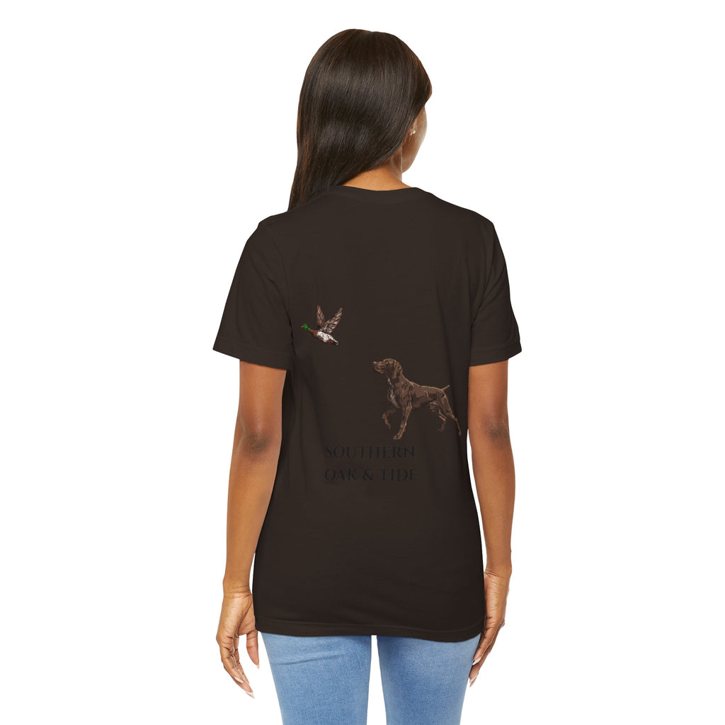 Southern Oak & Tide Hunting Dog T-Shirt