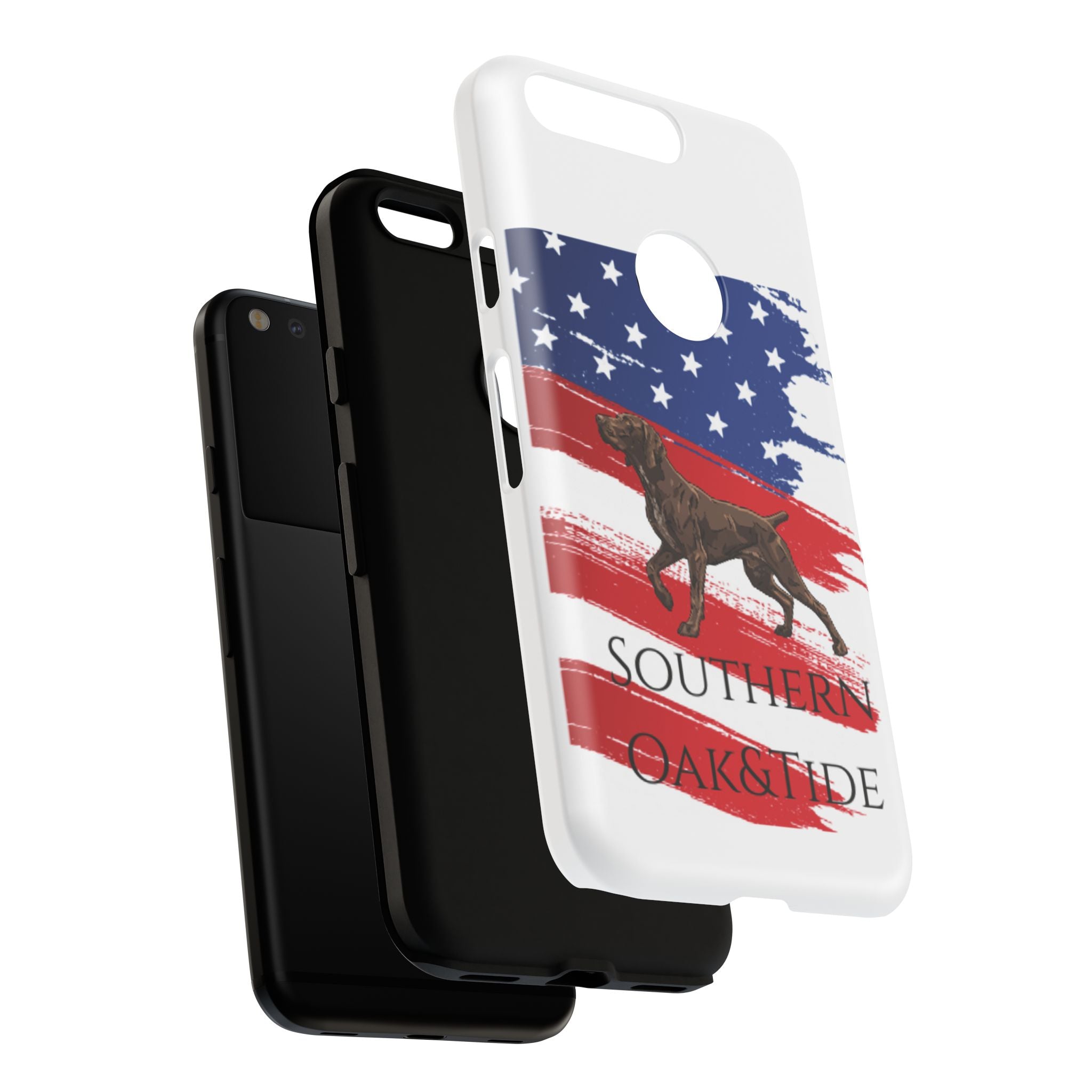 American Flag Pointer Dog phone case | Tough Cases