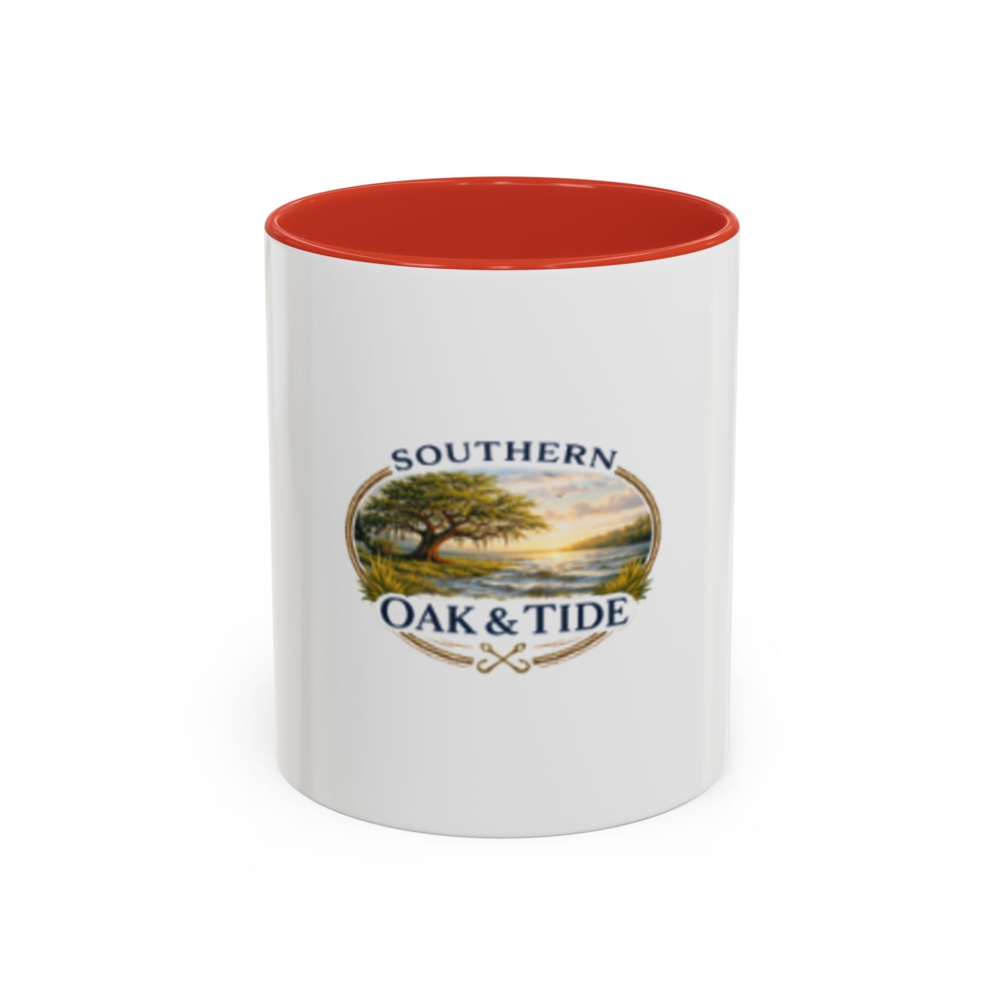Southern Oak & Tide Mug | Coastal Oak Tree Scenic Coffee Cup