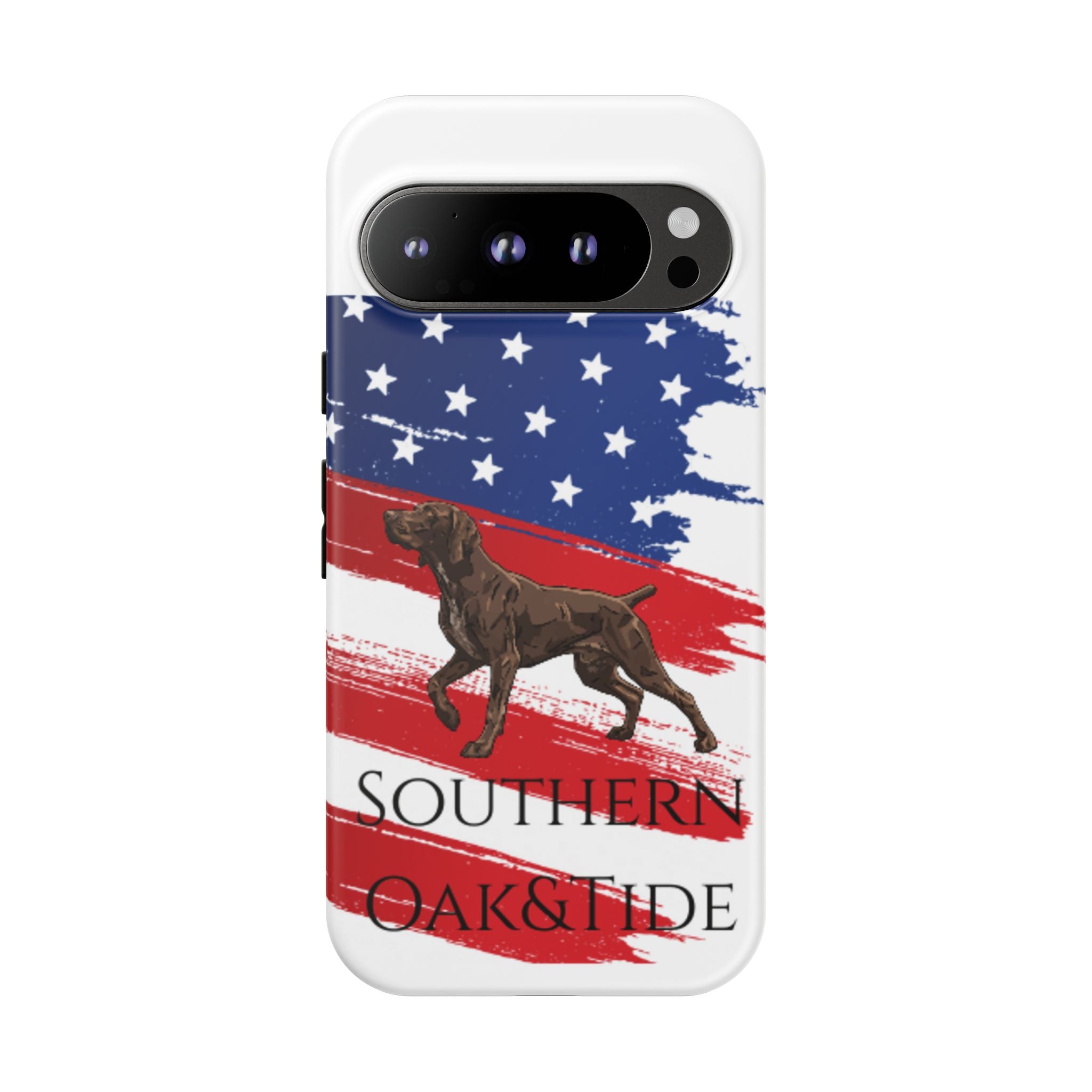 American Flag Pointer Dog phone case | Tough Cases