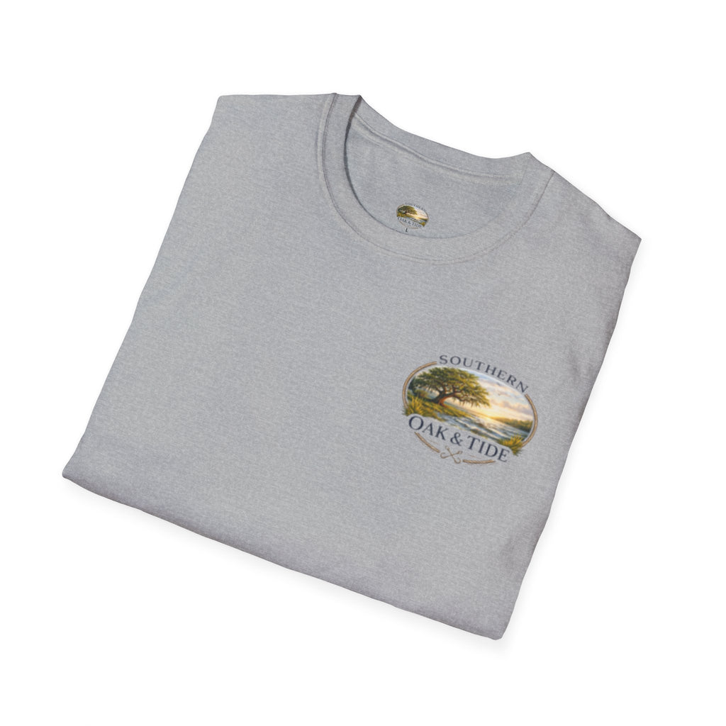 Southern Oak & Tide T-Shirt | Coastal Marsh Design, Logo Tee