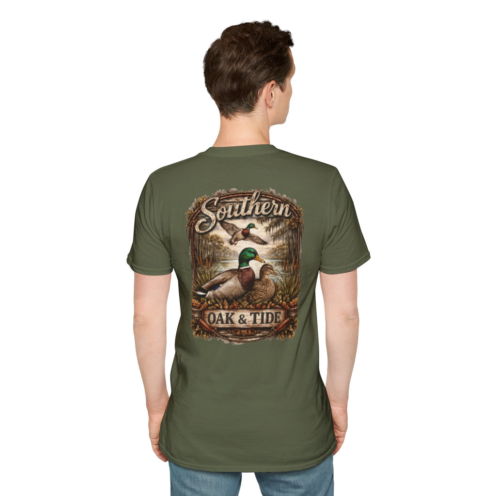 Southern Oak & Tide Duck Hunting T-Shirt
