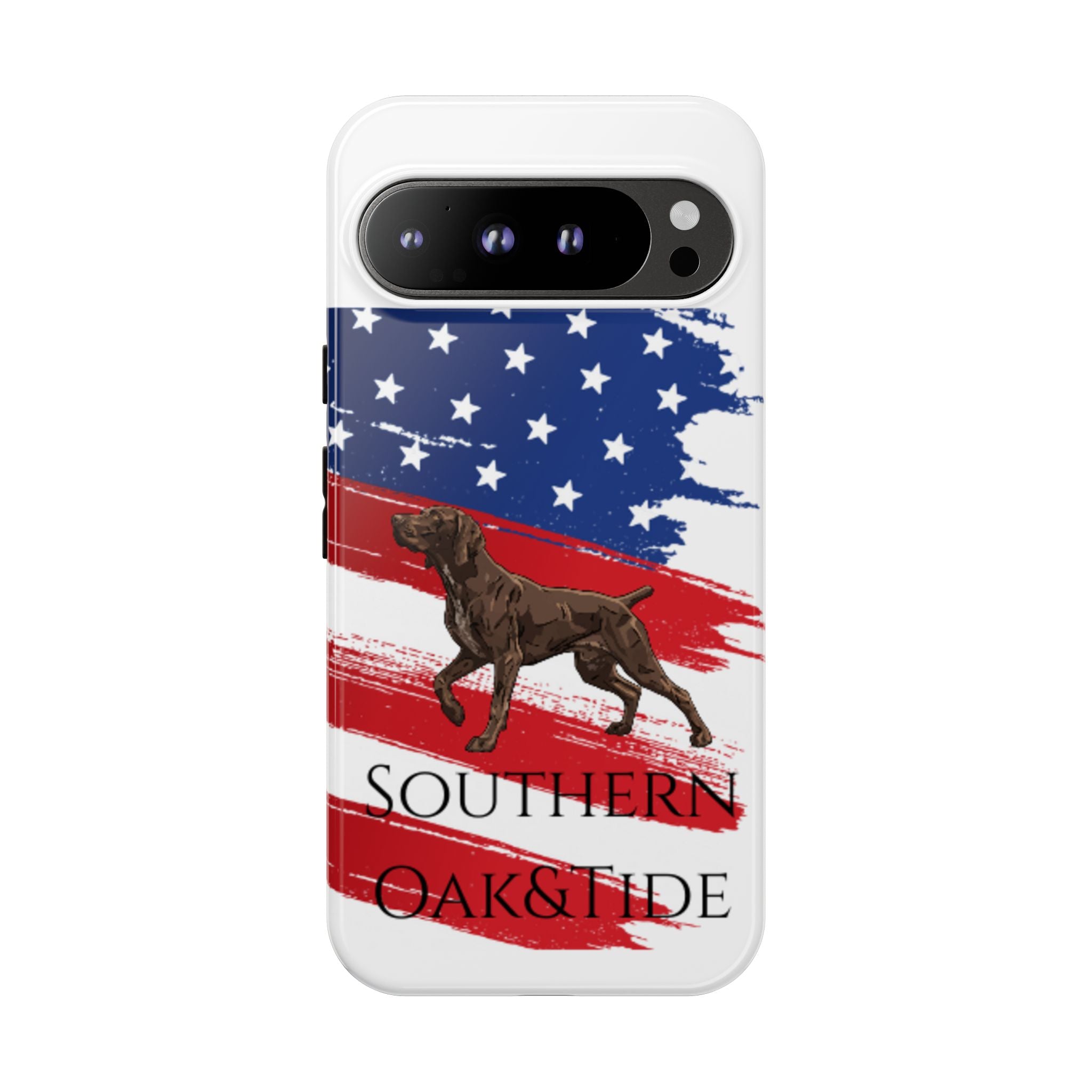 American Flag Pointer Dog phone case | Tough Cases