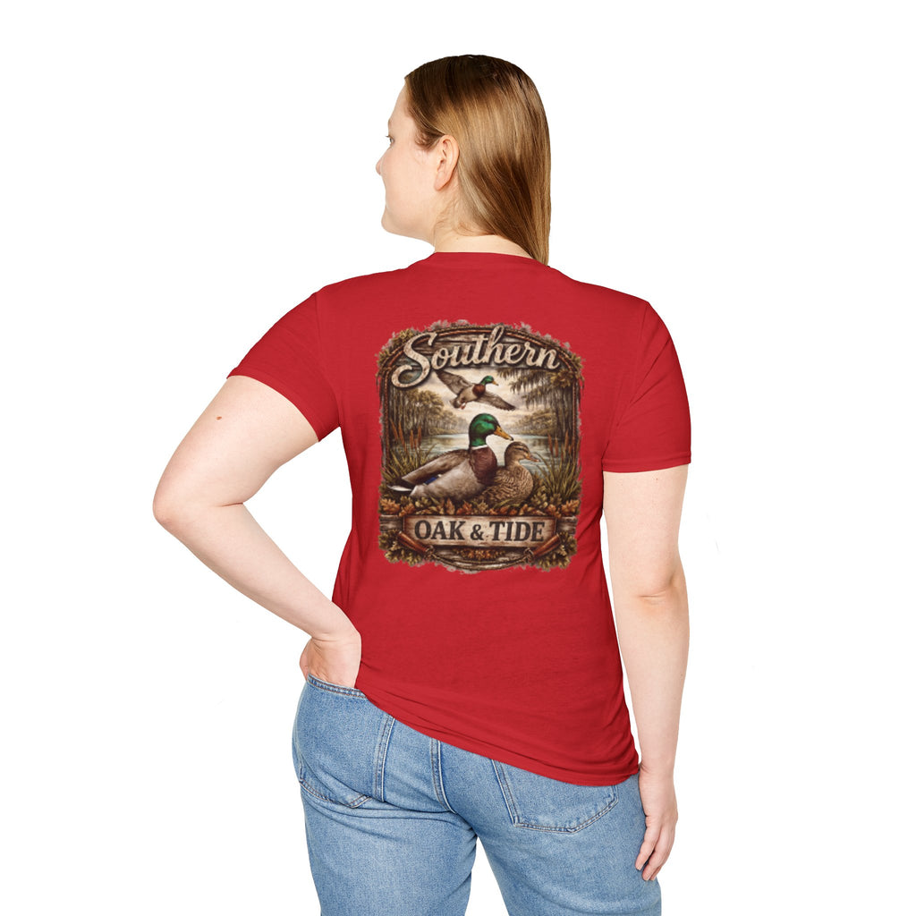 Southern Oak & Tide Duck Hunting T-Shirt
