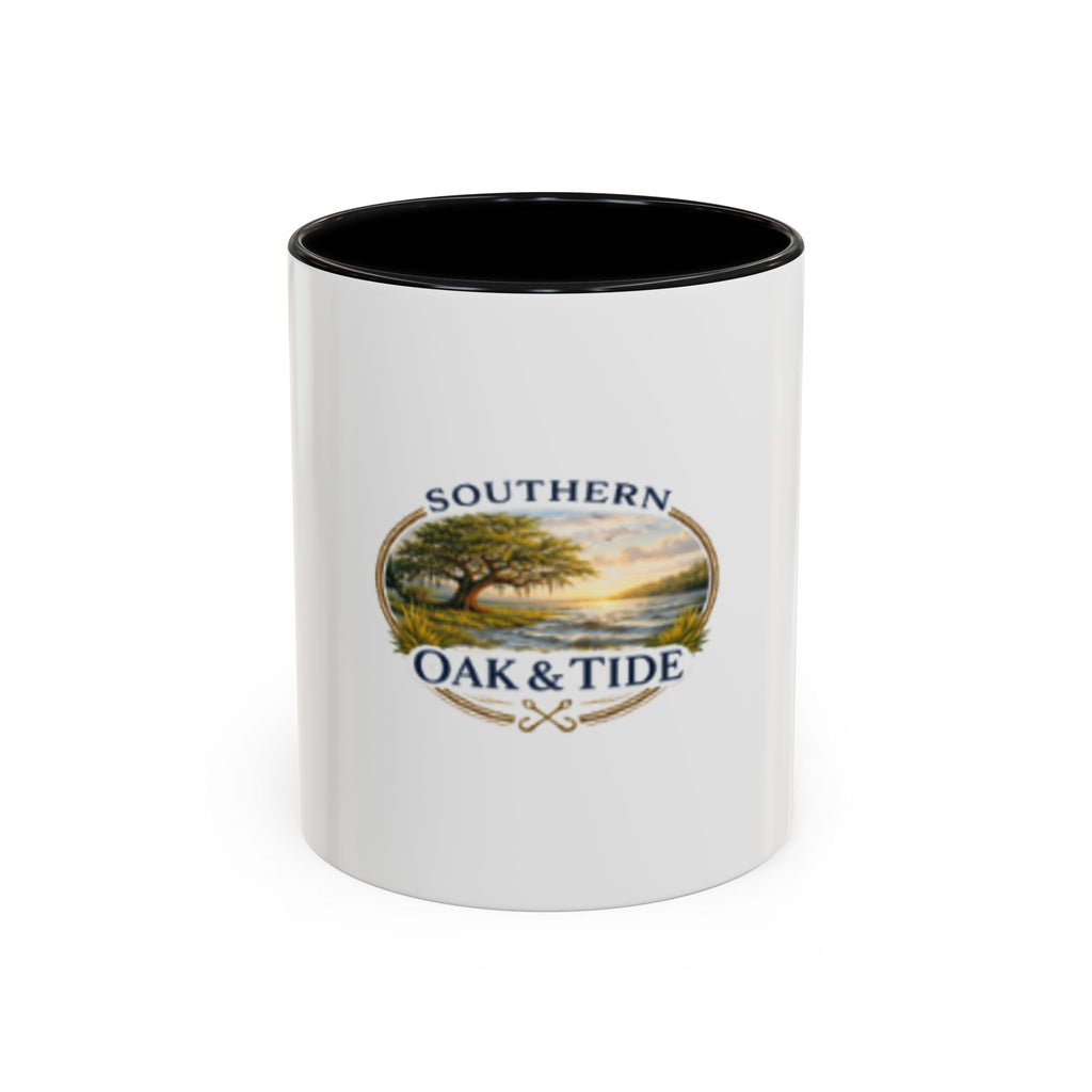Southern Oak & Tide Mug | Coastal Oak Tree Scenic Coffee Cup