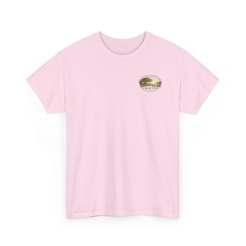Unisex Heavy Cotton Tee (dog & ducks)