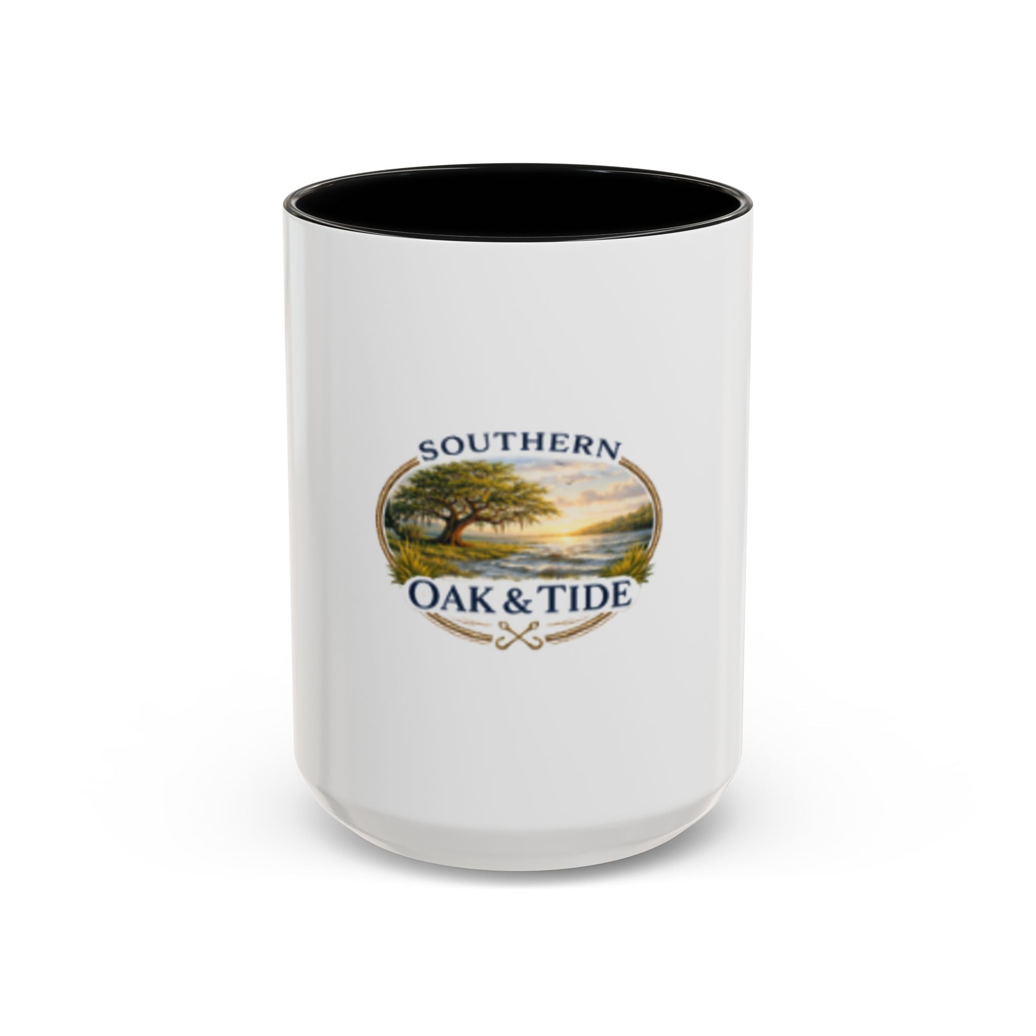 Southern Oak & Tide Mug | Coastal Oak Tree Scenic Coffee Cup