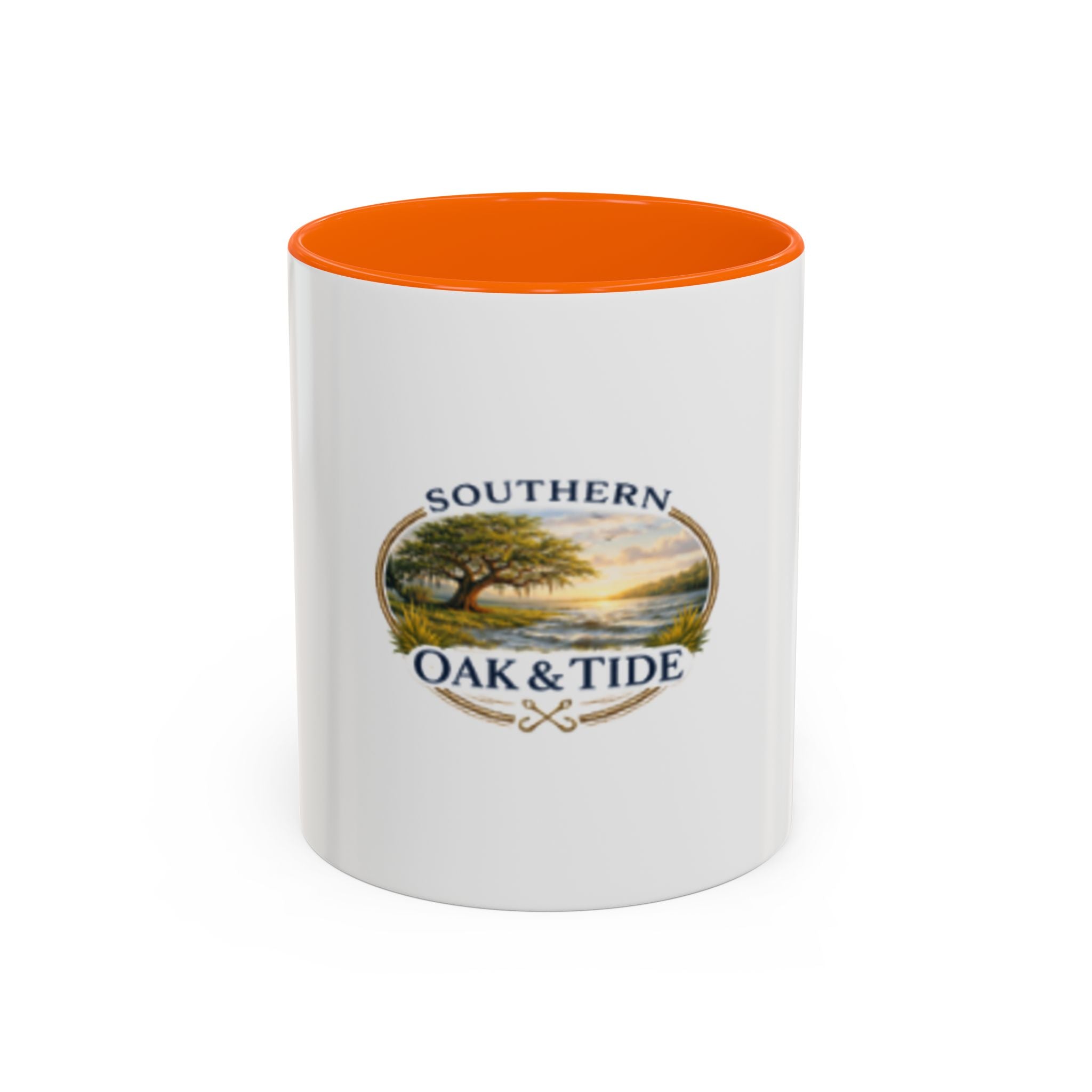 Southern Oak & Tide Mug | Coastal Oak Tree Scenic Coffee Cup