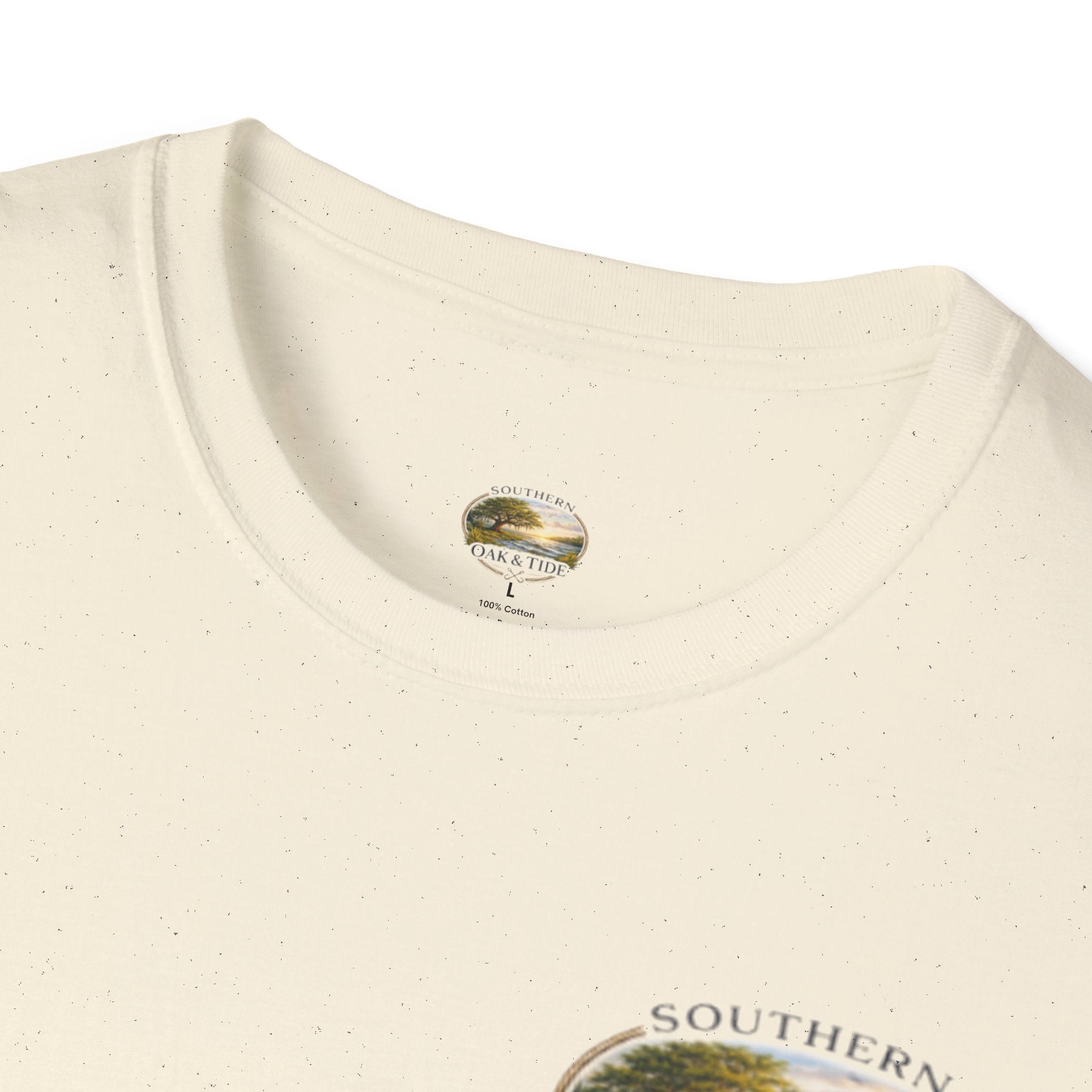 Southern Oak & Tide T-Shirt | Coastal Marsh Design, Logo Tee
