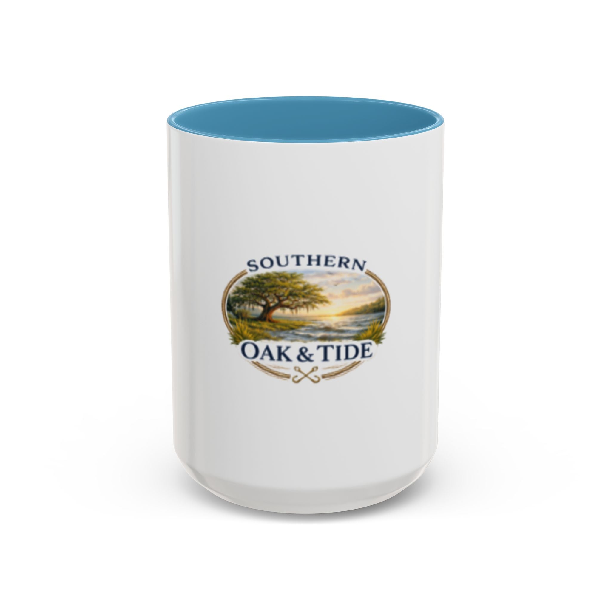 Southern Oak & Tide Mug | Coastal Oak Tree Scenic Coffee Cup