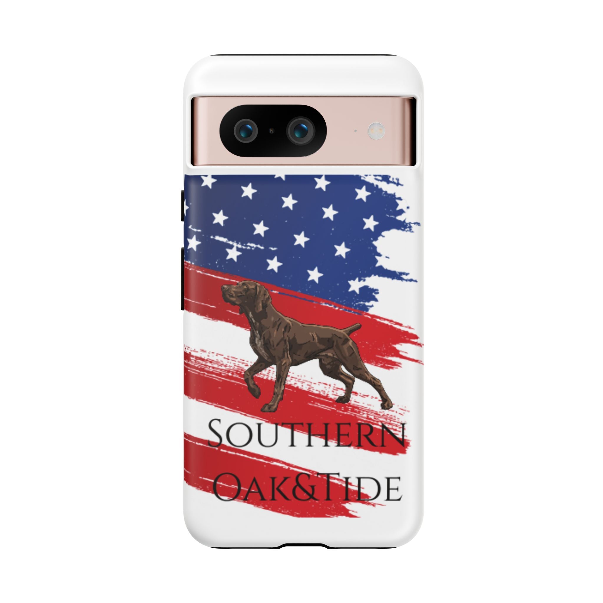 American Flag Pointer Dog phone case | Tough Cases
