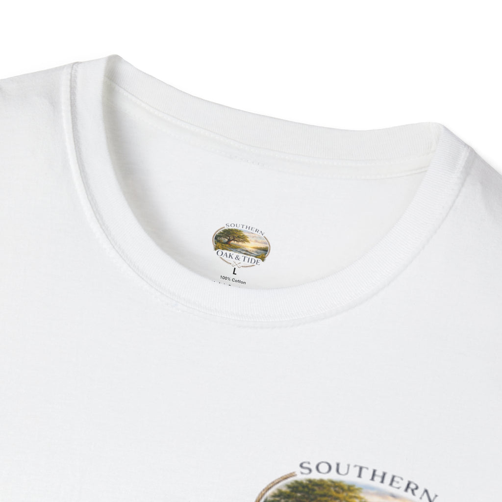 Southern Oak & Tide T-Shirt | Coastal Marsh Design, Logo Tee